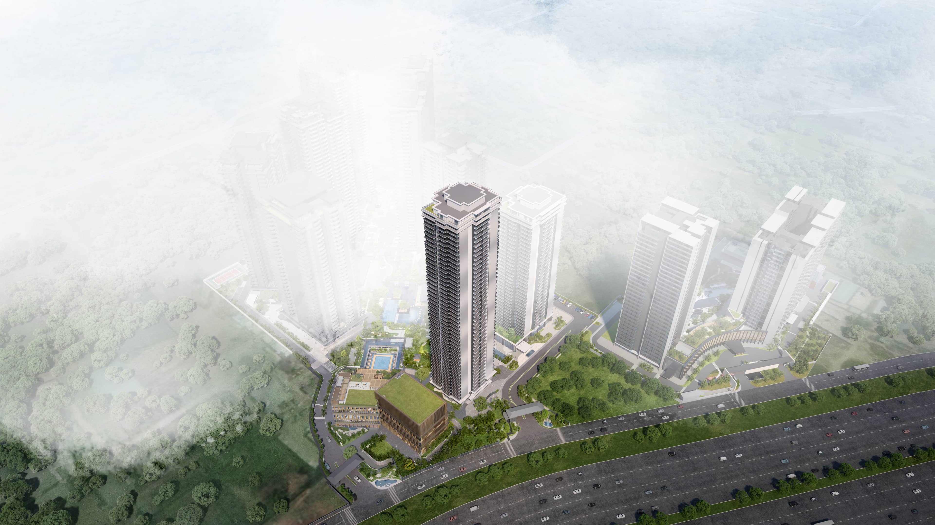 Krisumi Waterfall Suites 2 Sector 36A, Gurgaon Waterfall Suites 2
