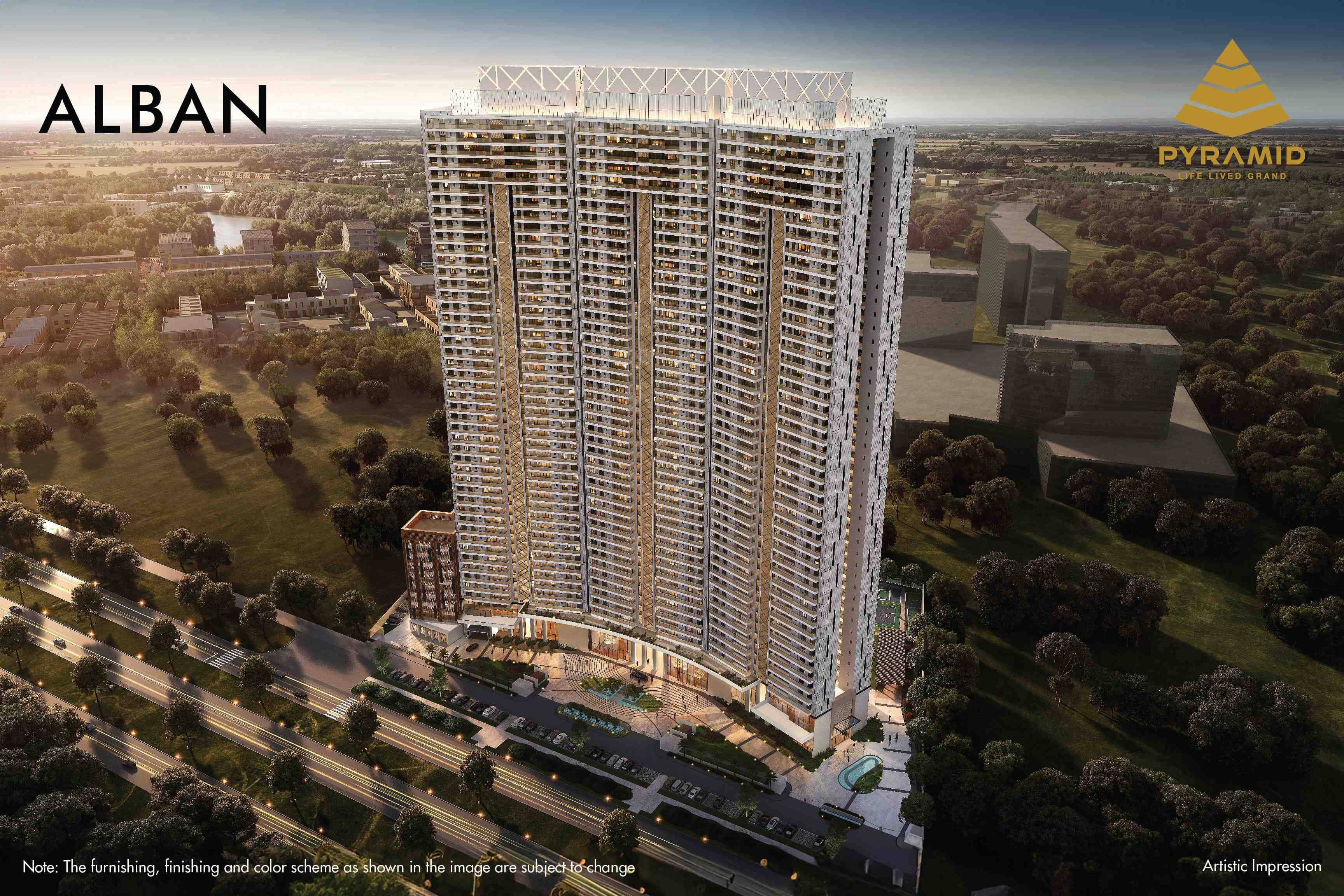 Pyramid Alban Sector 71, Gurgaon Alban Images