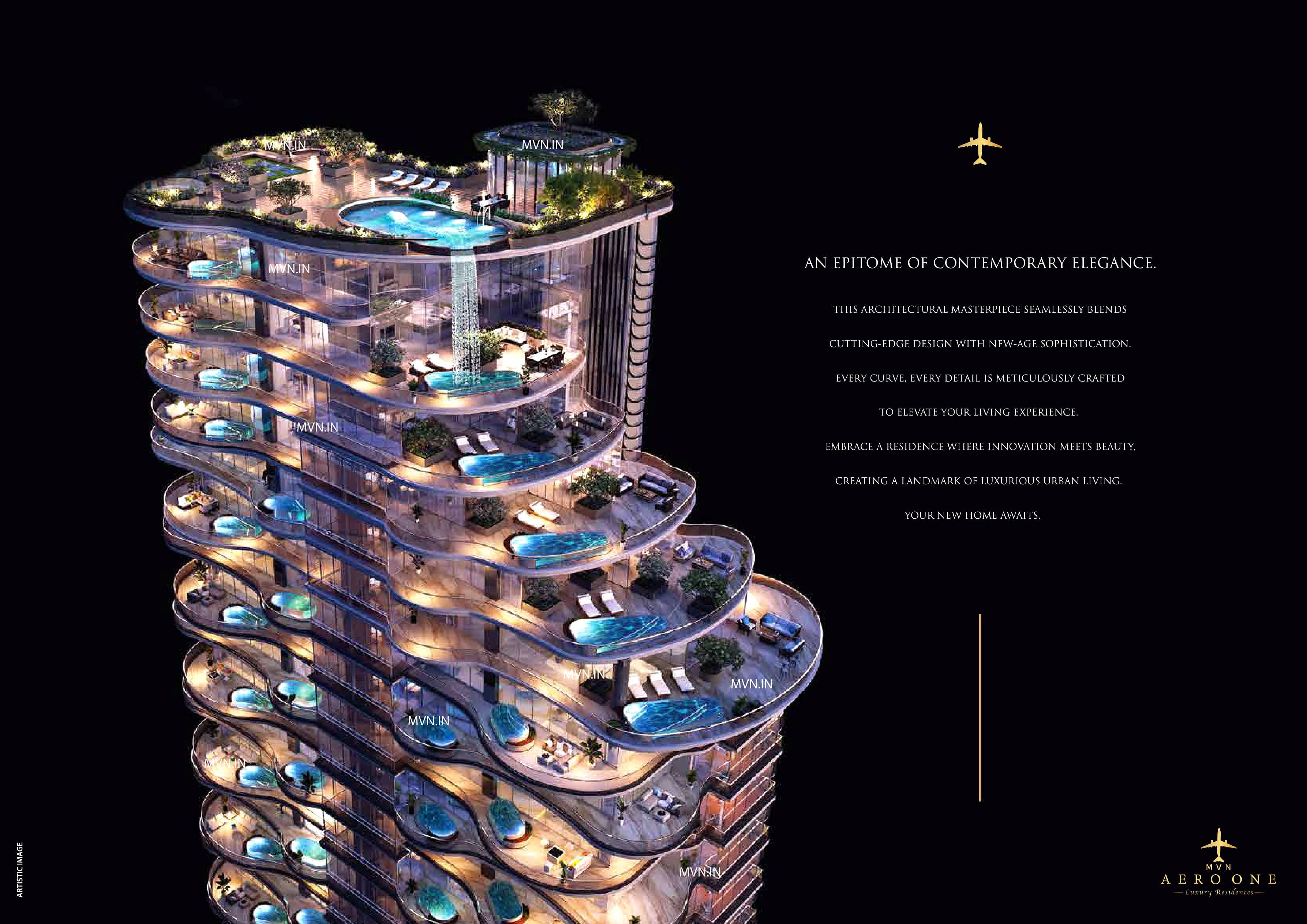MVN Aero One Sector 37D, Gurgaon MVN Aero One Facade