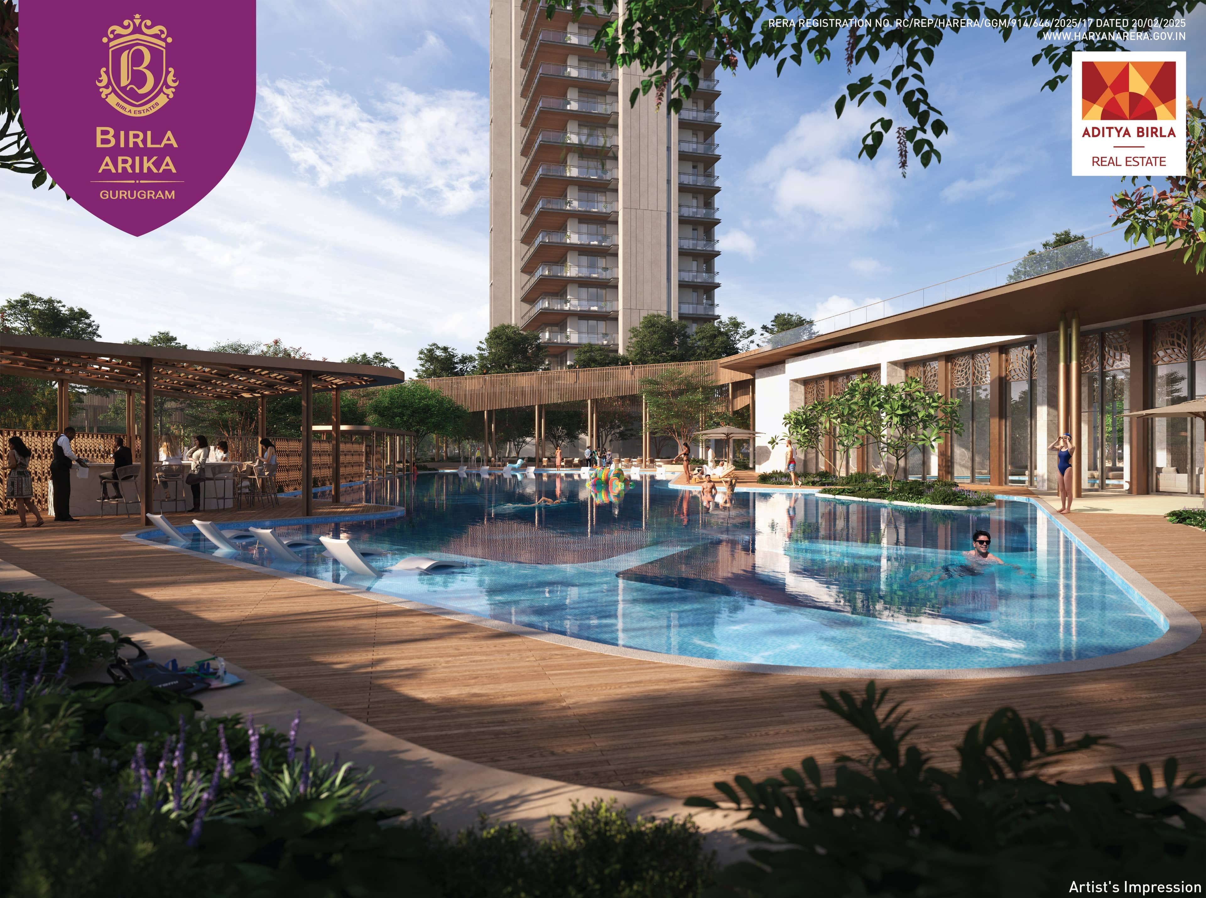 Birla Arika Phase 2 Sec 31, Gurgaon Birla Arika Pool