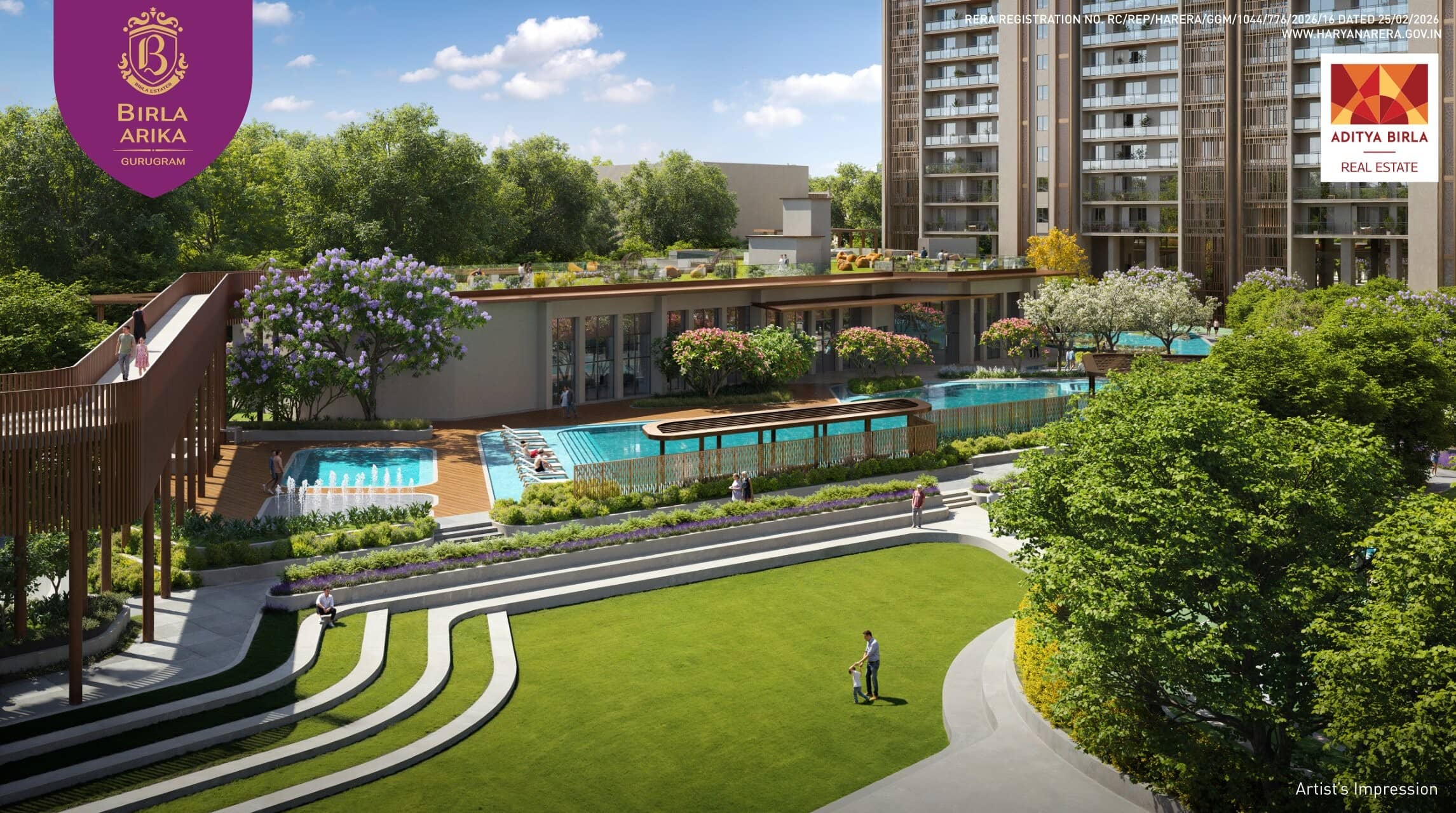 Birla Arika Phase 2 Sec 31, Gurgaon Birla Arika Club & Lawn