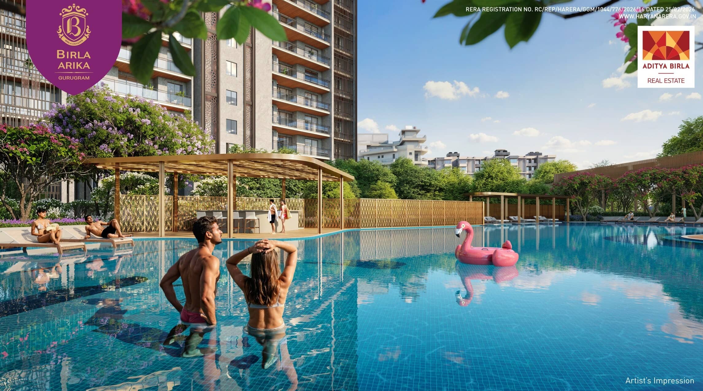 Birla Arika Phase 2 Sec 31, Gurgaon Birla Arika Pool