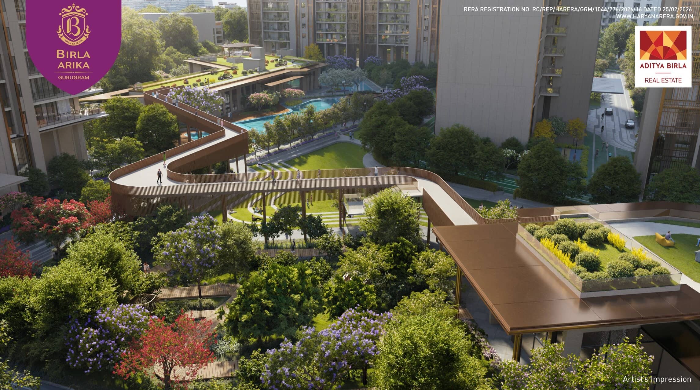 Birla Arika Phase 2 Sec 31, Gurgaon Birla Arika Skywalk
