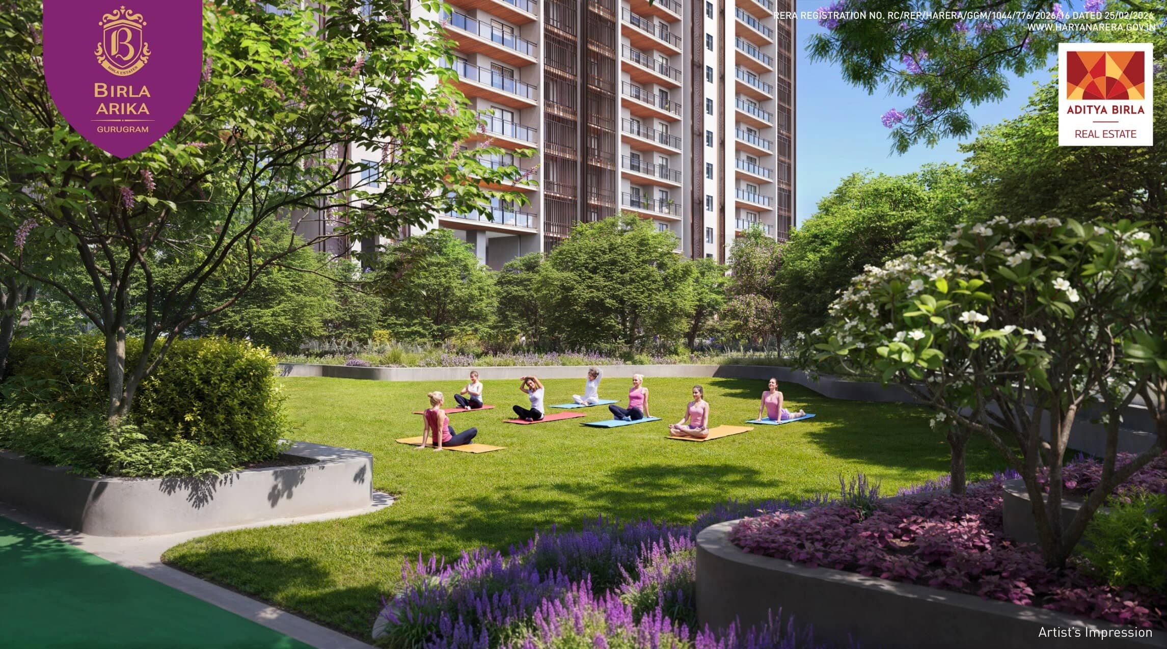 Birla Arika Phase 2 Sec 31, Gurgaon Birla Arika Yoga Area