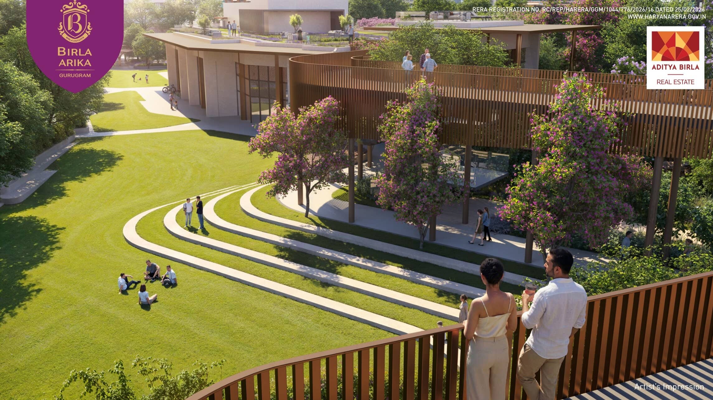 Birla Arika Phase 2 Sec 31, Gurgaon Birla Arika Lawn