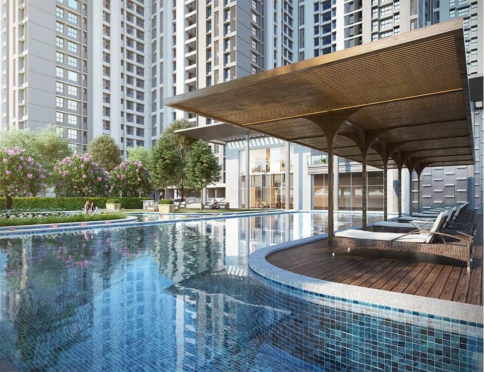Godrej Woods Phase 1 Sector 43, Noida Godrej Woods Pool Area