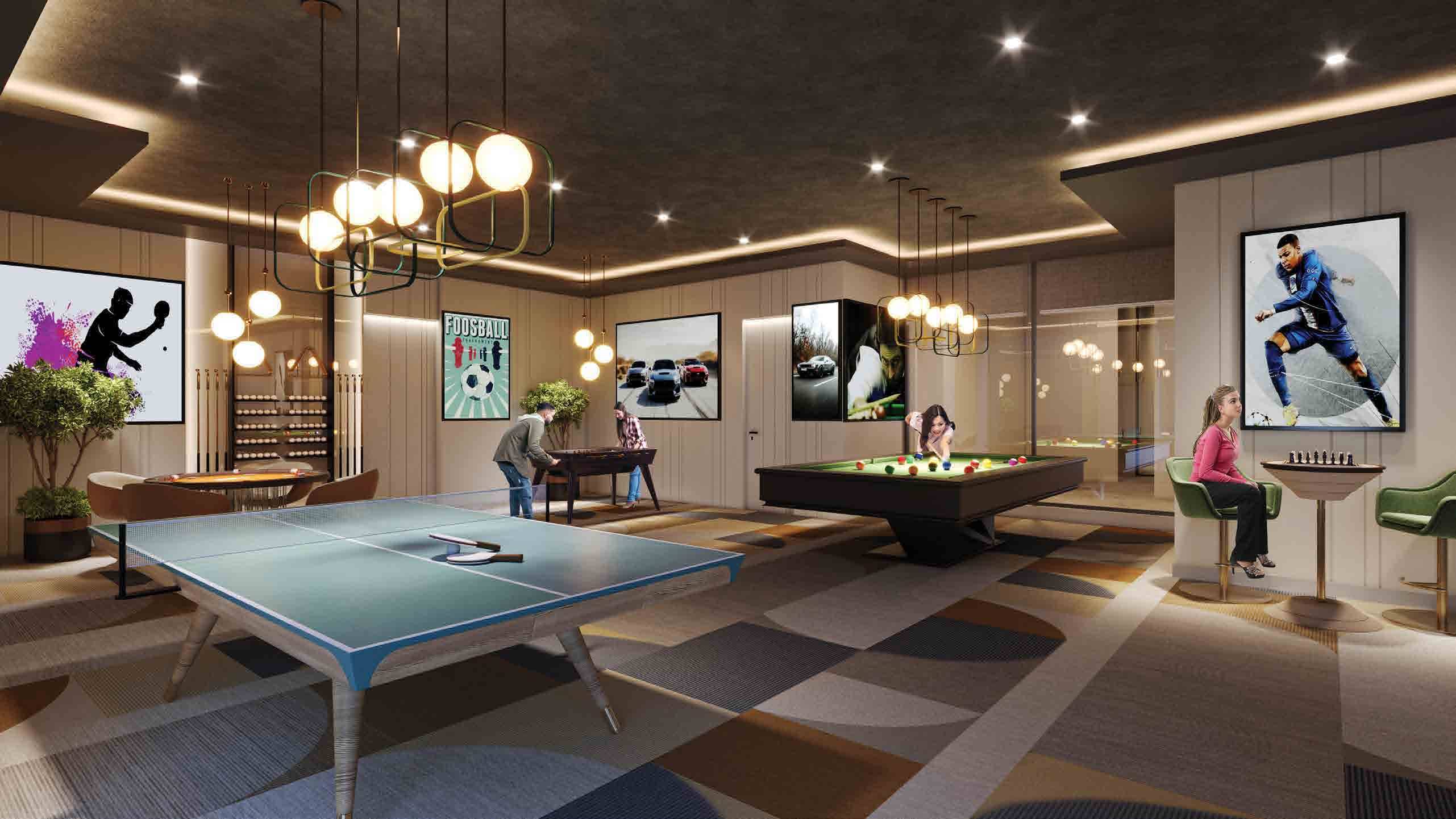 Samisha Ambrosia Sector 70, Gurgaon Samisha Ambrosia - Games Room