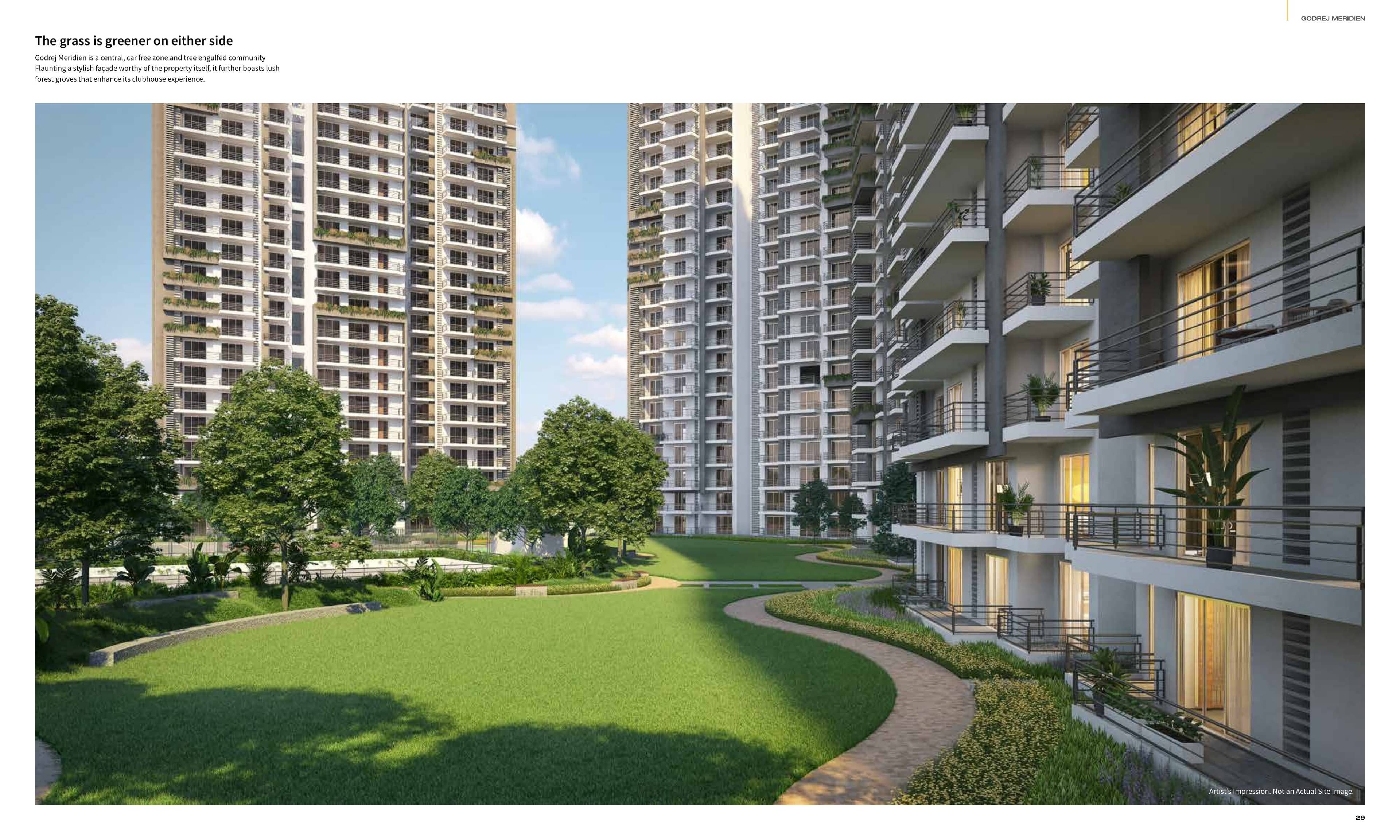 Godrej Meridien Phase 2 Sector 106, Gurgaon Godrej Meridien Internal Green