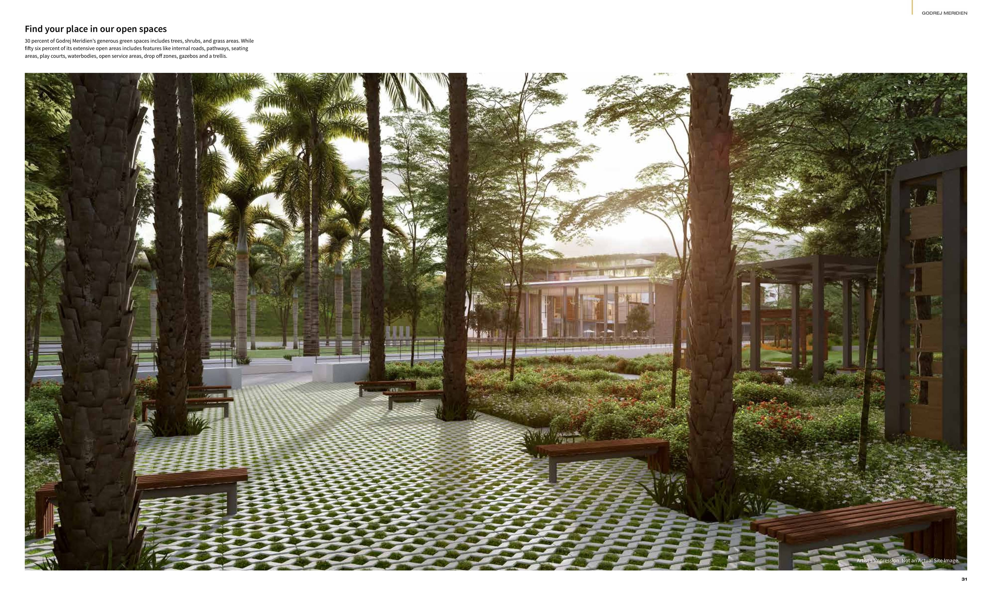 Godrej Meridien Phase 3 GURUGRAM, GURGAON Godrej Meridien Internal Green