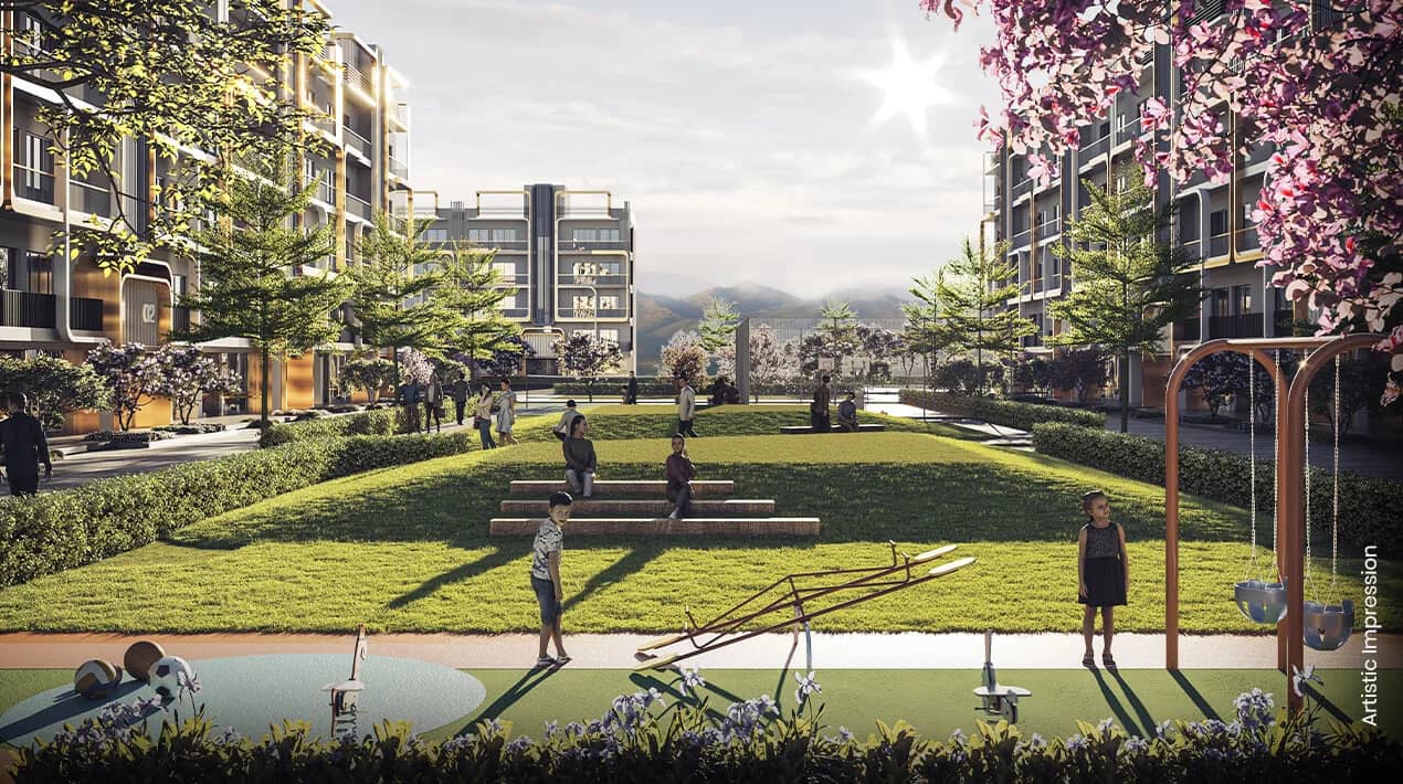 M3m Antalya Hills 3 Sector 79, Gurgaon M3M Antalya Hills | Community Garden