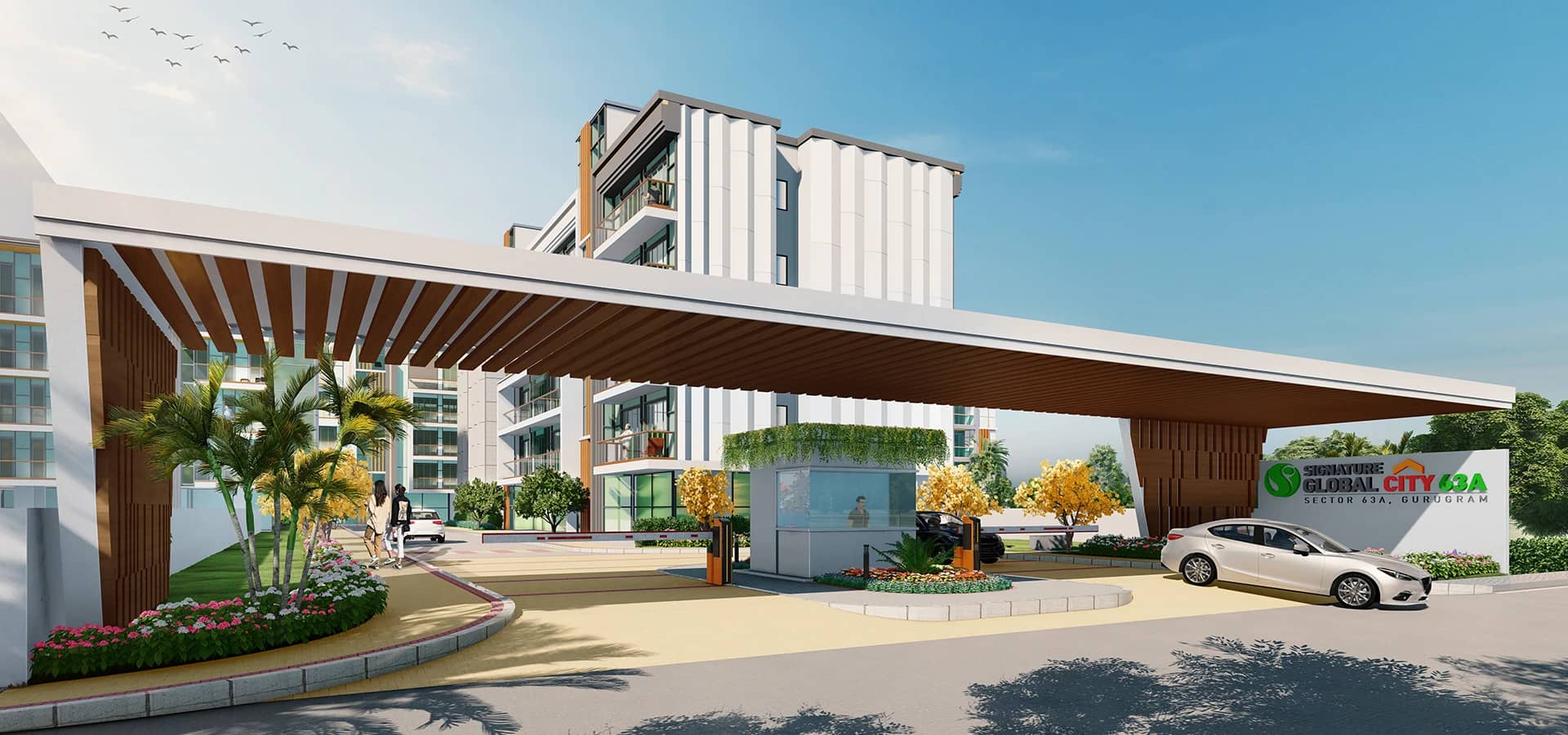 Signature Global City 63a Sector 63A, Gurgaon City 63A - Entrance (Artistic Impression)