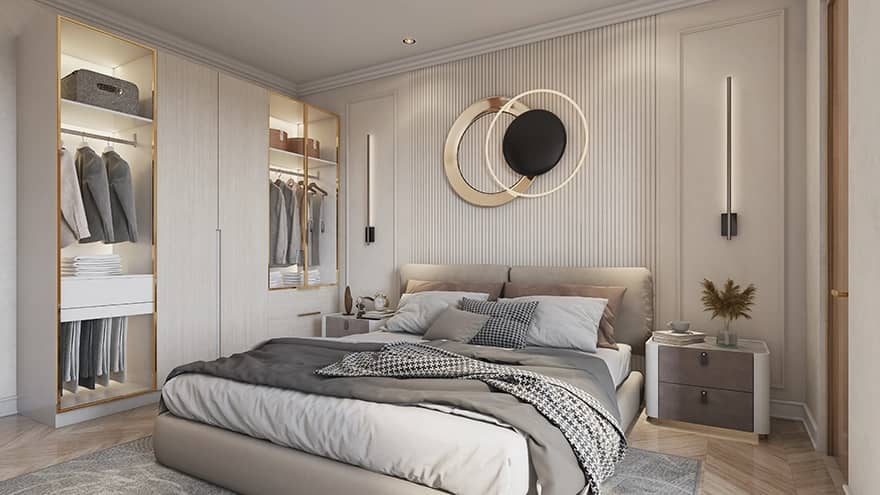 Signature Global City 63a Sector 63A, Gurgaon City 63A - Master Bedroom (Artistic Impression)