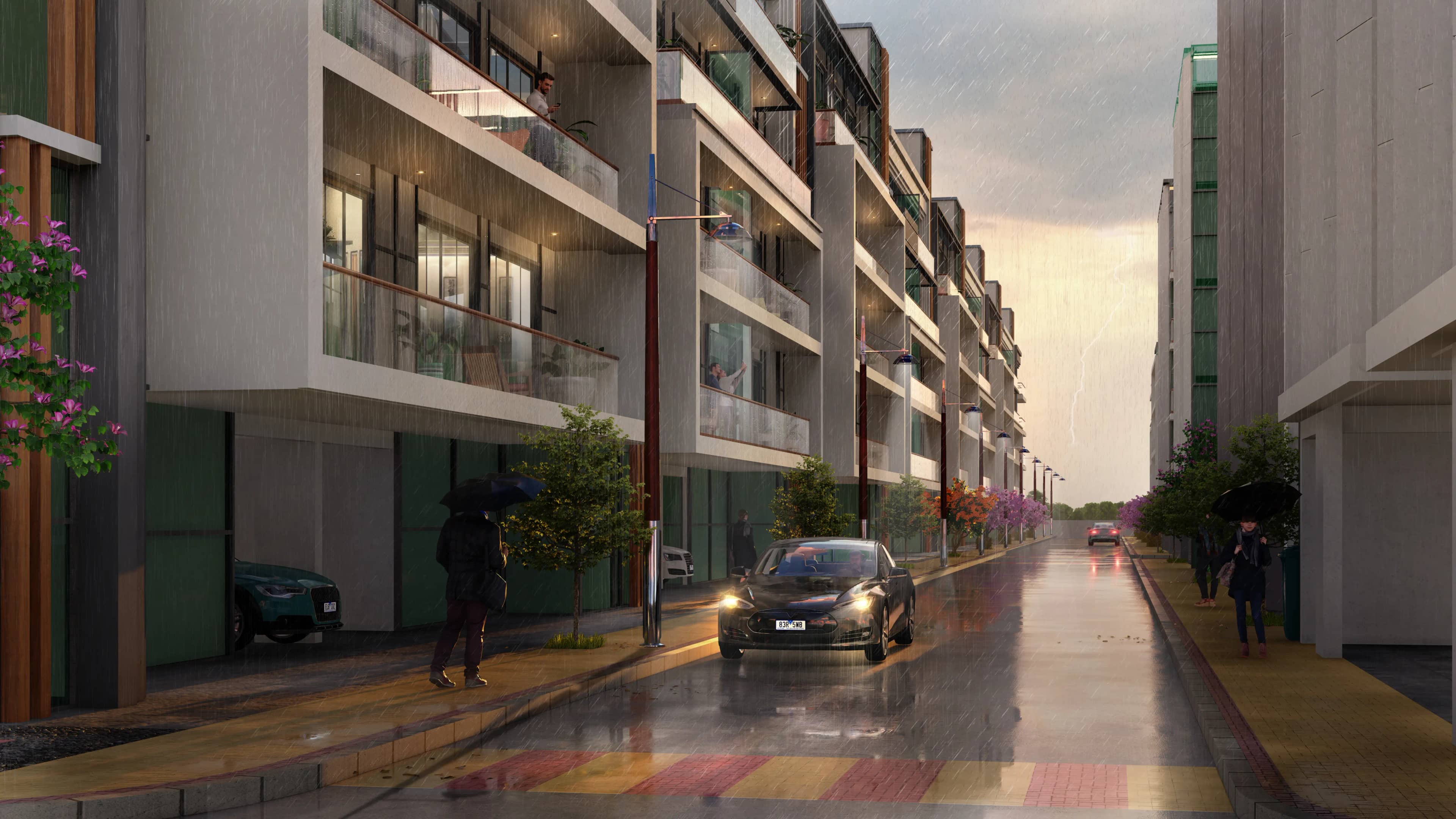 Signature Global City 63a Sector 63A, Gurgaon City 63A - Inner Road View (Artistic Impression)