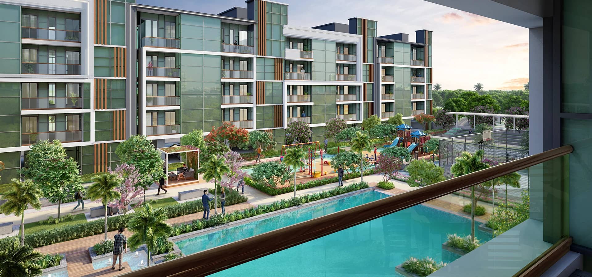 Signature Global City  63a(2) Gurgaon City 63A - Balcony (Artistic Impression)