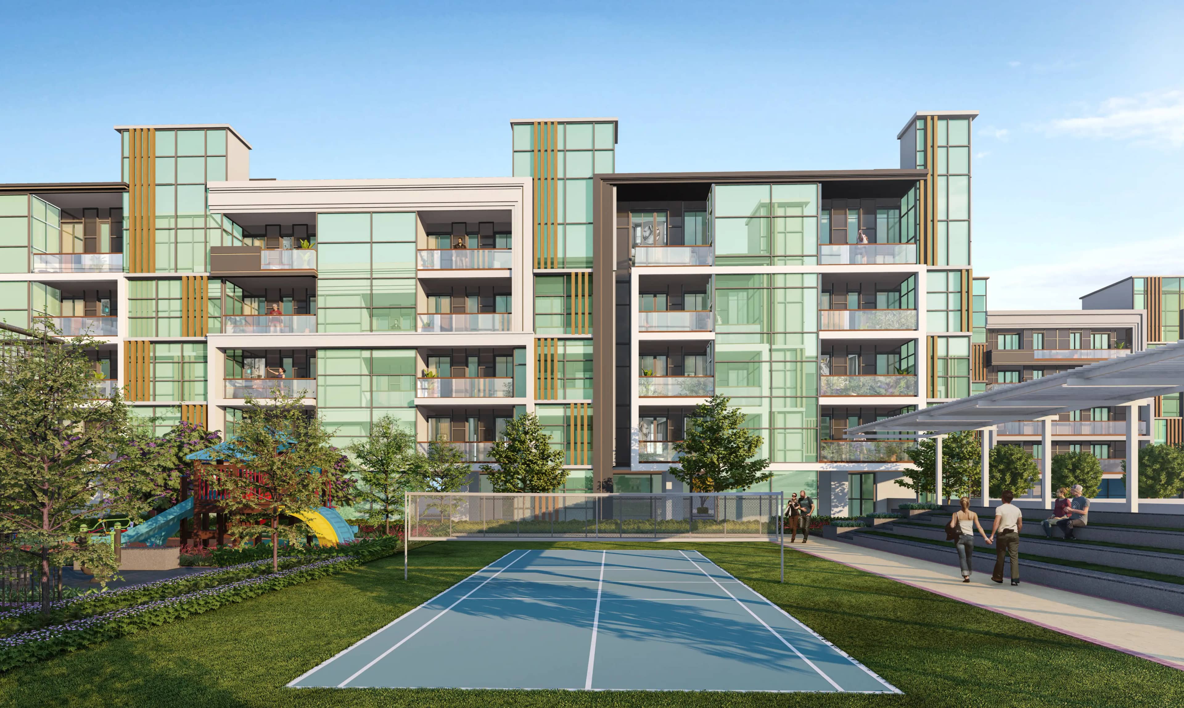 Signature Global City  63a(2) Gurgaon City 63A - Badminton Court (Artistic Impression)