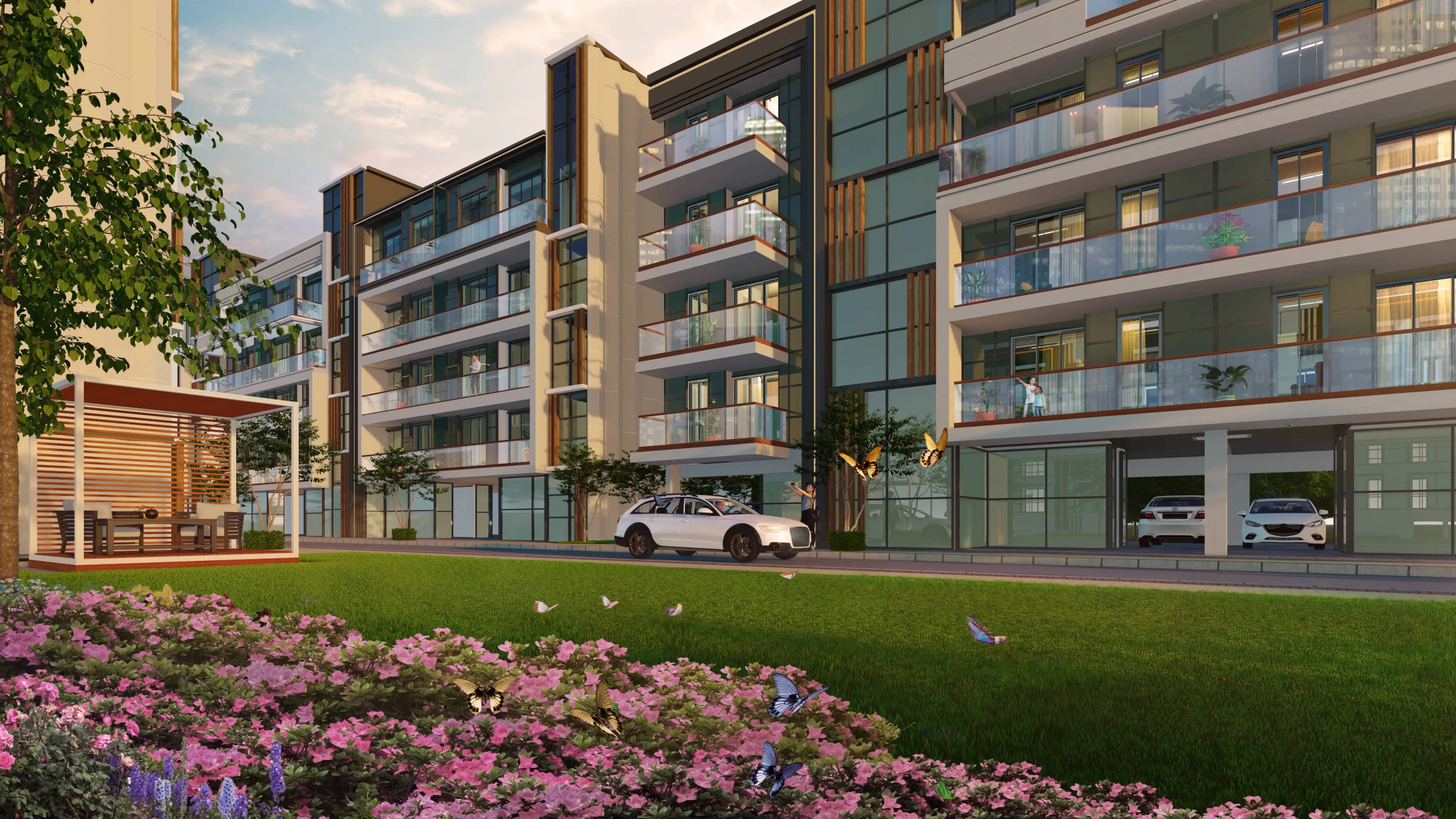 Signature Global City  63a(2) Gurgaon City 63A - Butterfly Garden (Artistic Impression)
