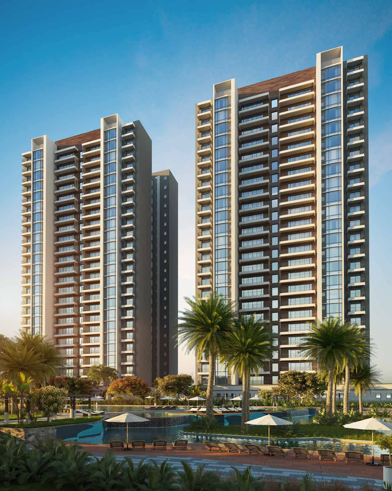Sobha City Vista Residences Sector 108, Gurgaon Residential Tower Elevation