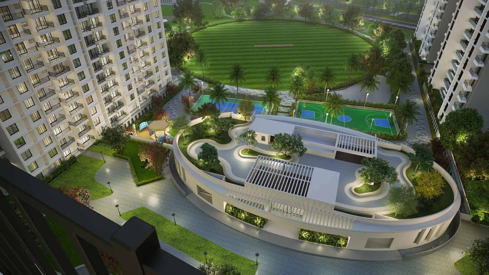 Sobha City Vista Residences Sector 108, Gurgaon Clubhouse Rooftop Garden