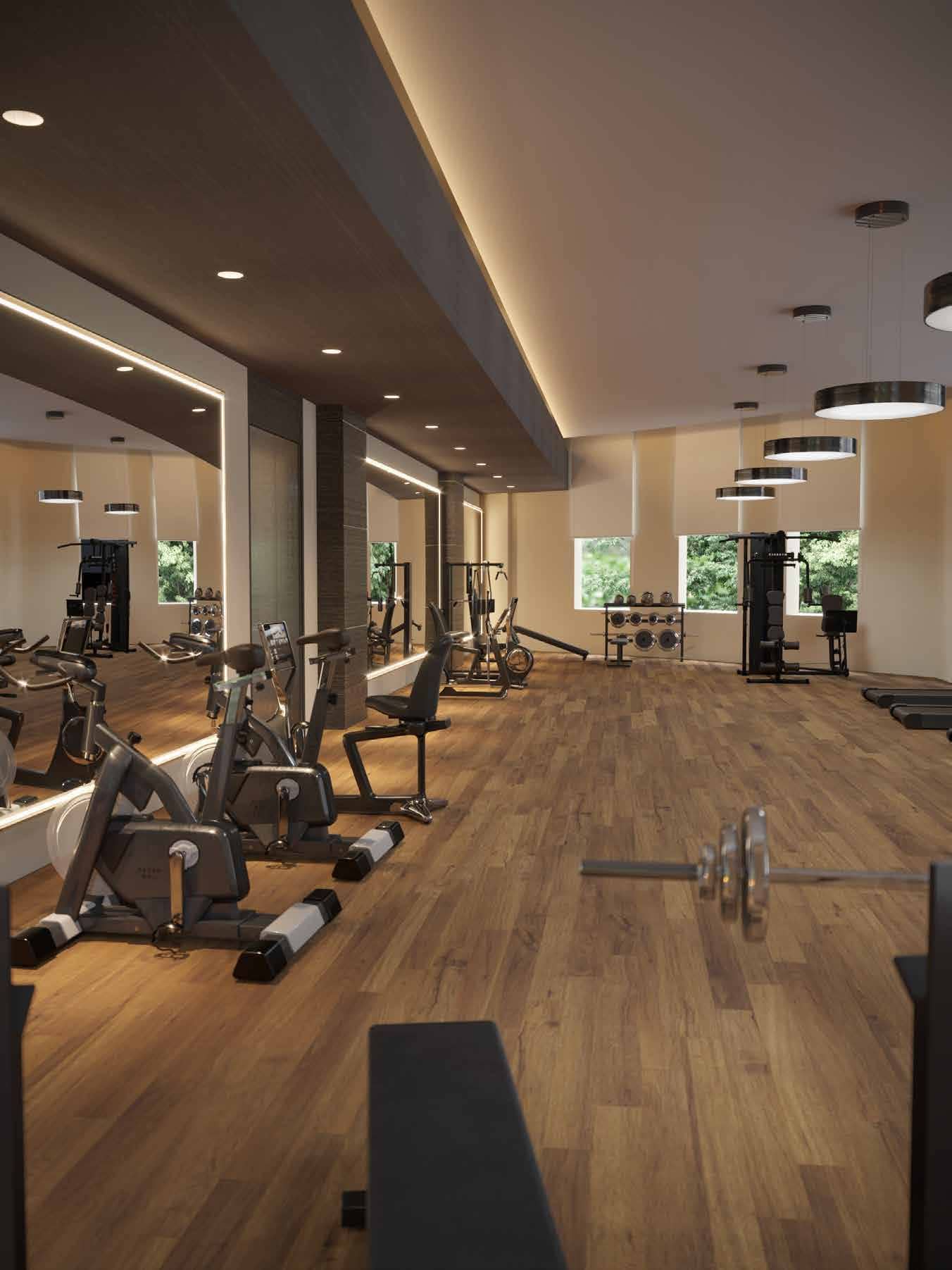 Sobha City Vista Residences Sector 108, Gurgaon Gym Interior