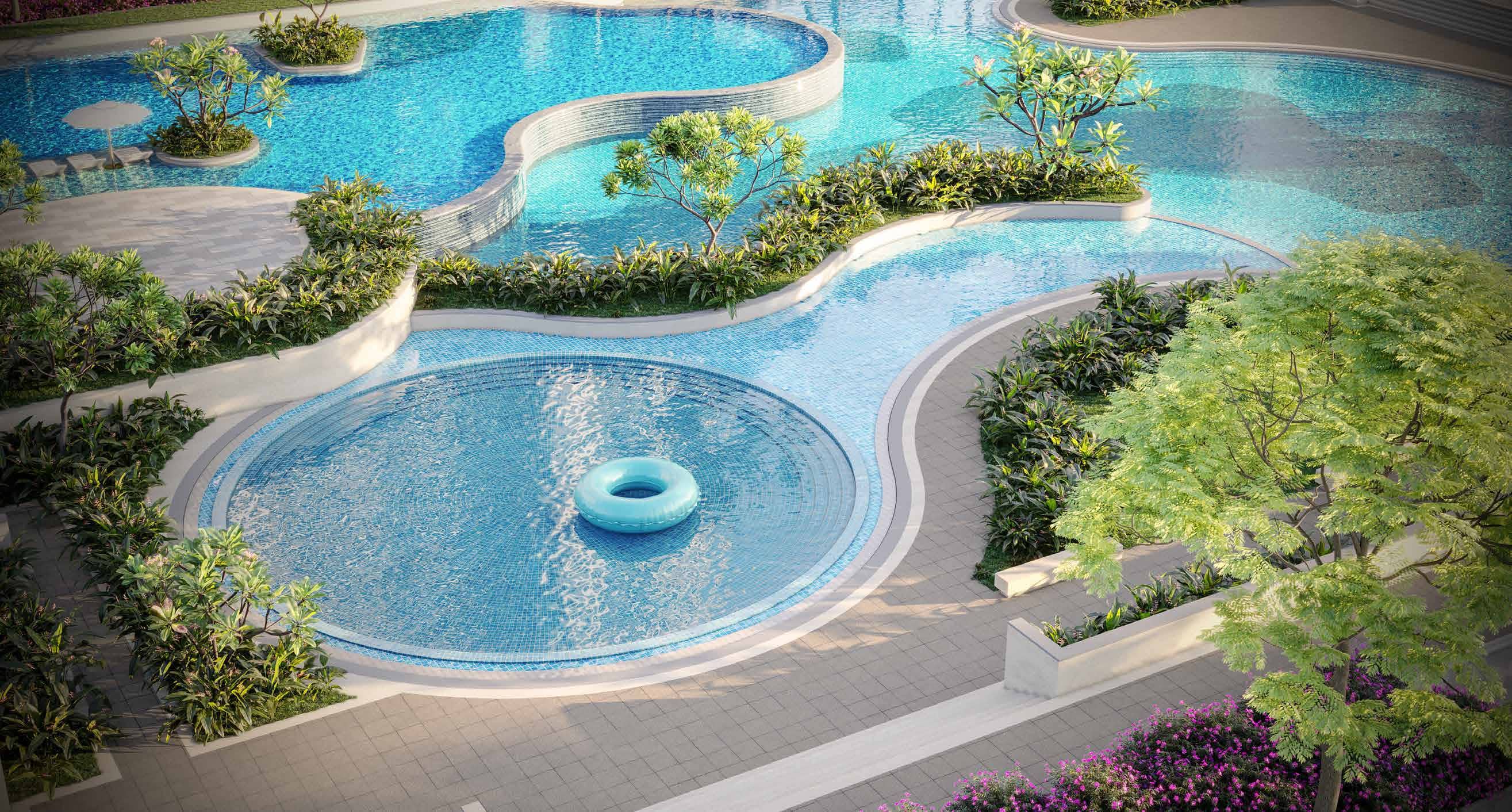 Sobha City Vista Residences Sector 108, Gurgaon Kids Water Play Area
