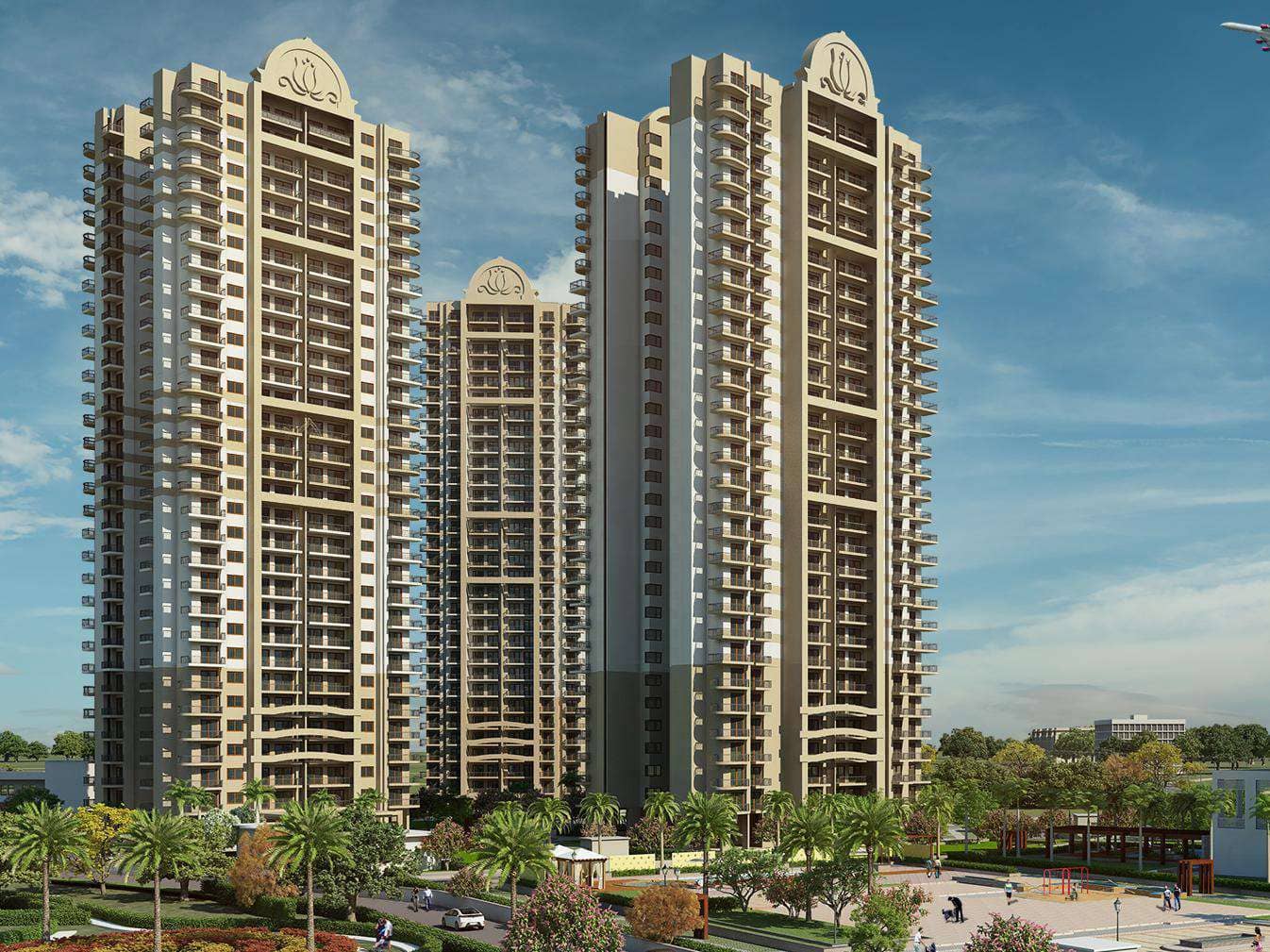 The Peaceful Homes Sector 70A, Gurgaon Facade (Artistic Impression)