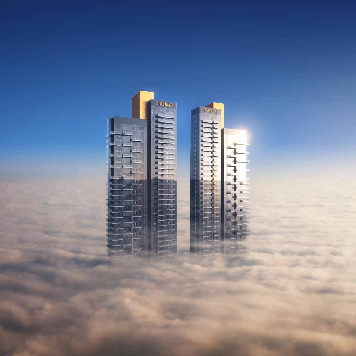 Trump Towers Delhi Ncr GURUGRAM, BADSHAHPUR ST Trump Towers Delhi NCR - Twin Towers Above the Clouds