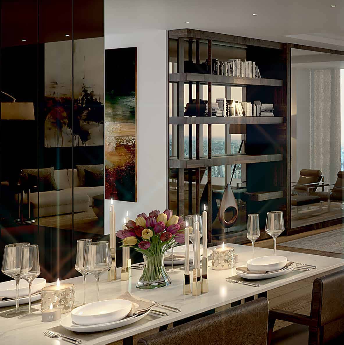 Trump Towers Delhi Ncr GURUGRAM, BADSHAHPUR ST Trump Towers Delhi NCR - Apartment Dining Interior