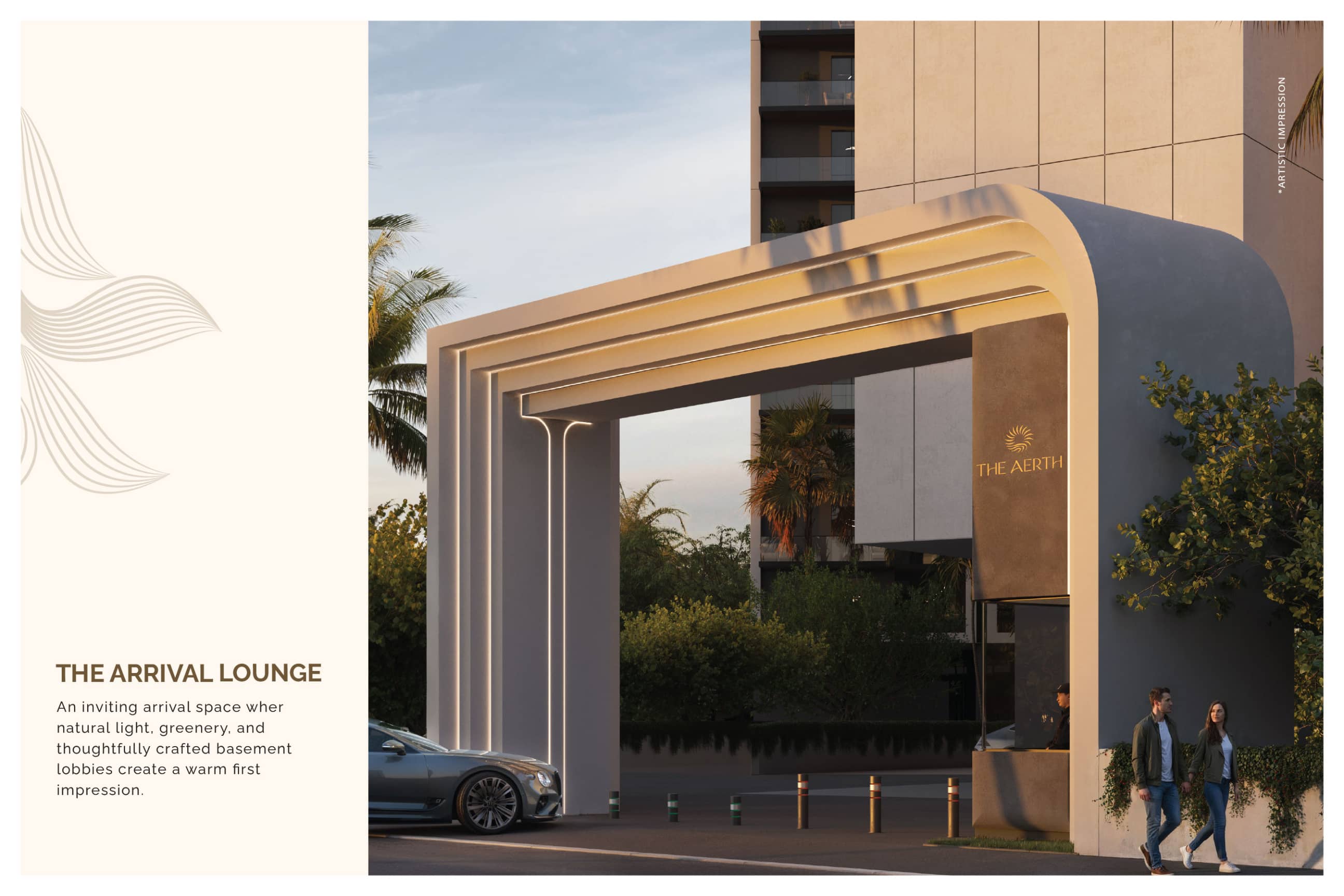 The Aerth Sector 79, Gurgaon Aura Aerth Entrance