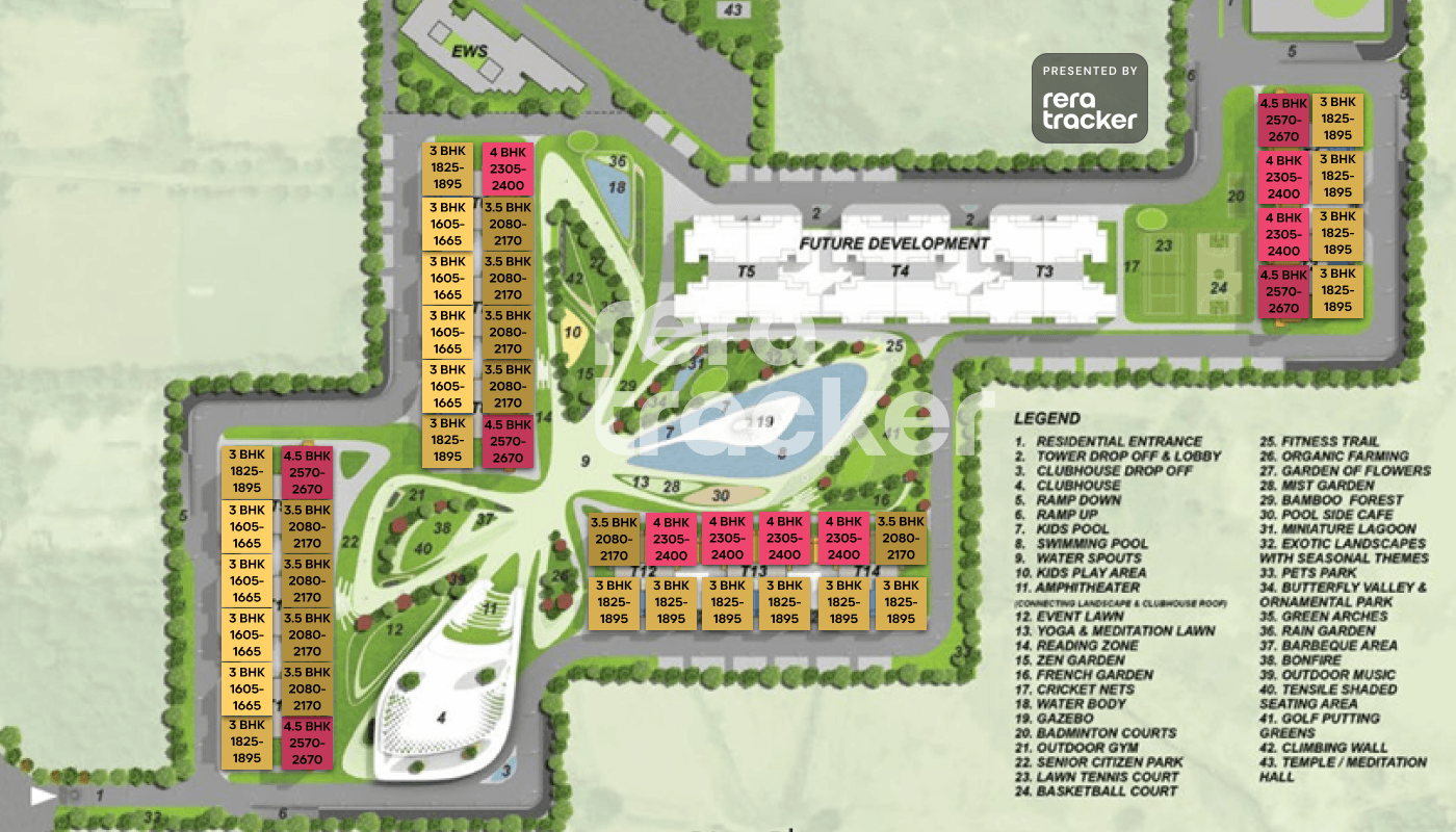 M3M Crown Layout