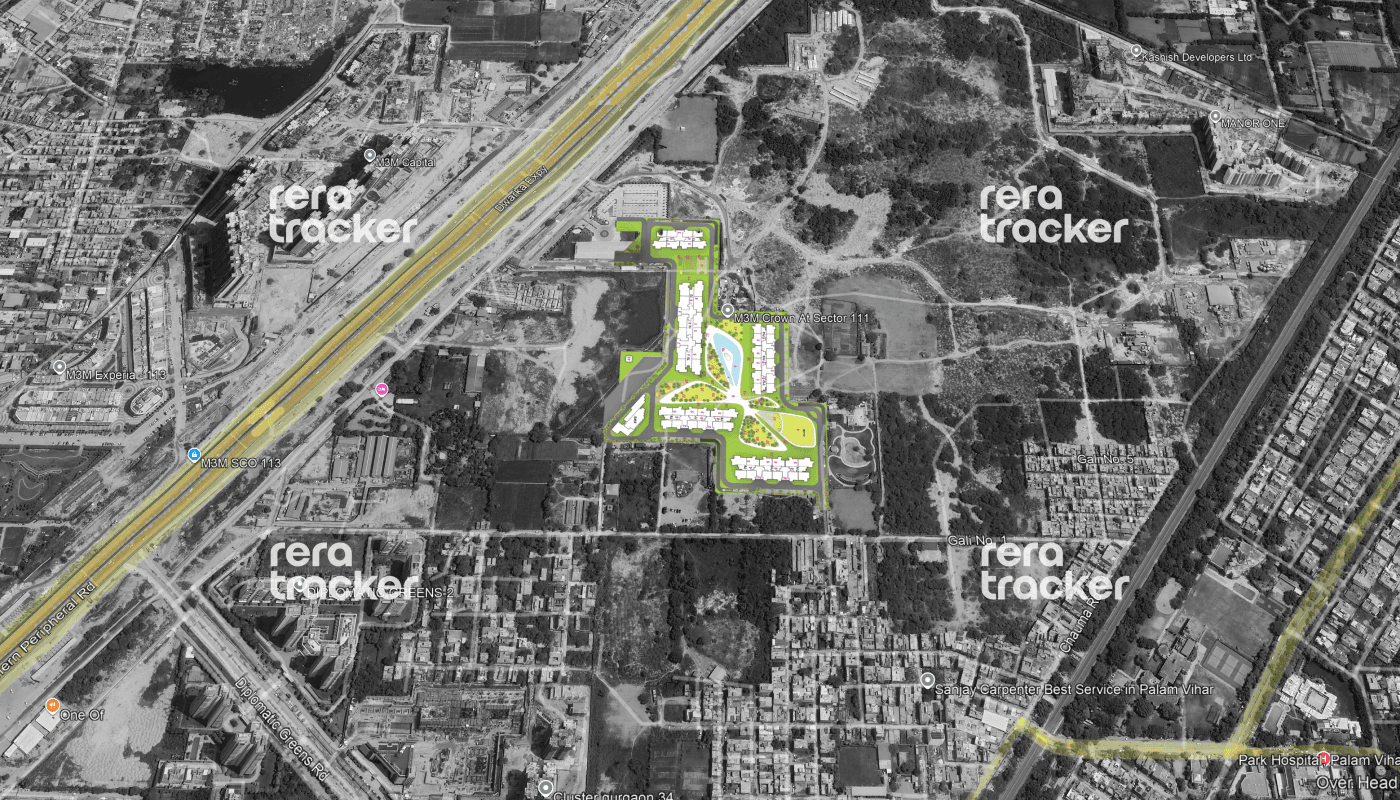 M3M Crown Location