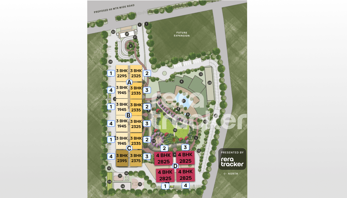 Conscient Parq layout