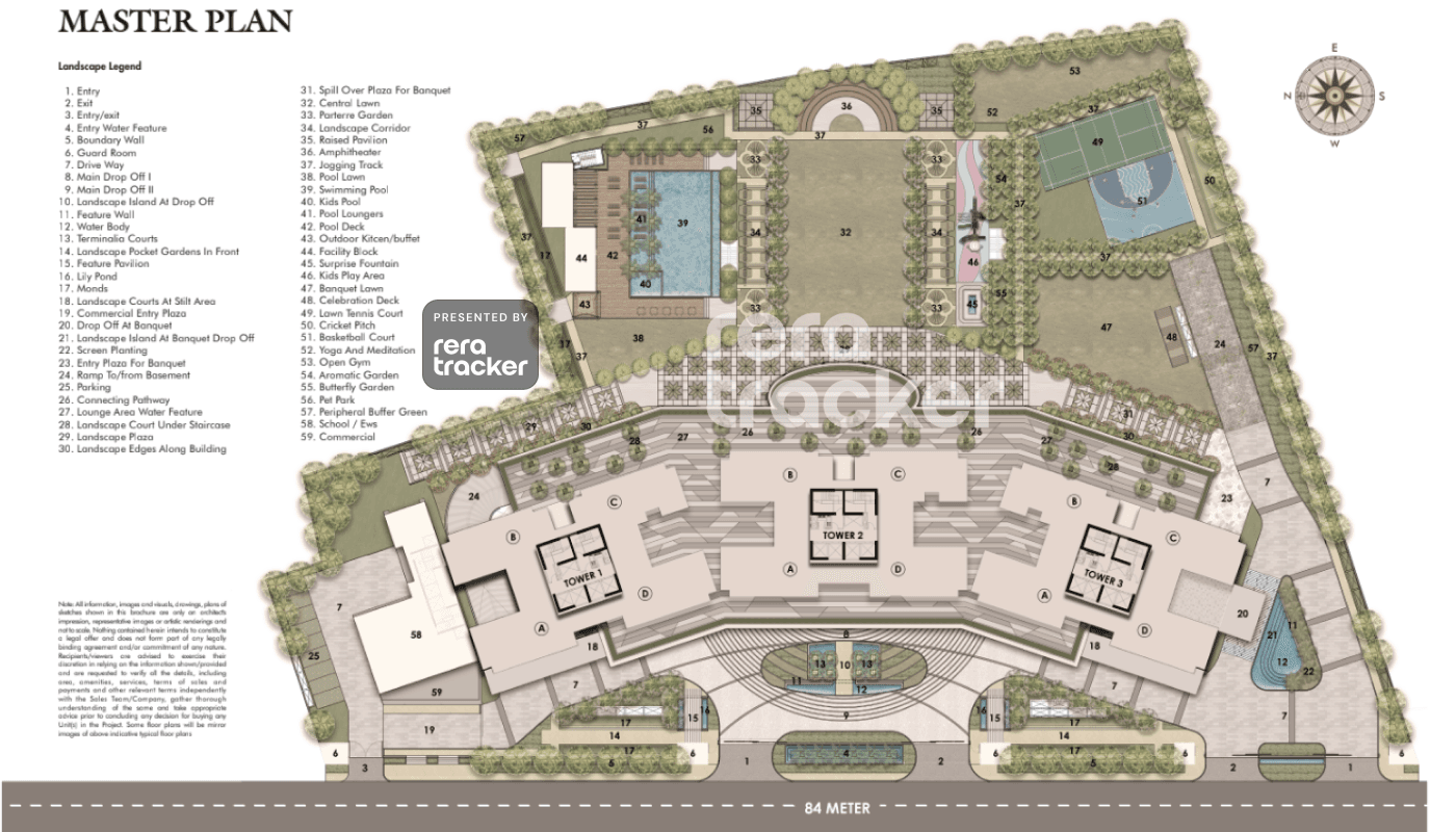 Pyramid Alban Sector 71 layout