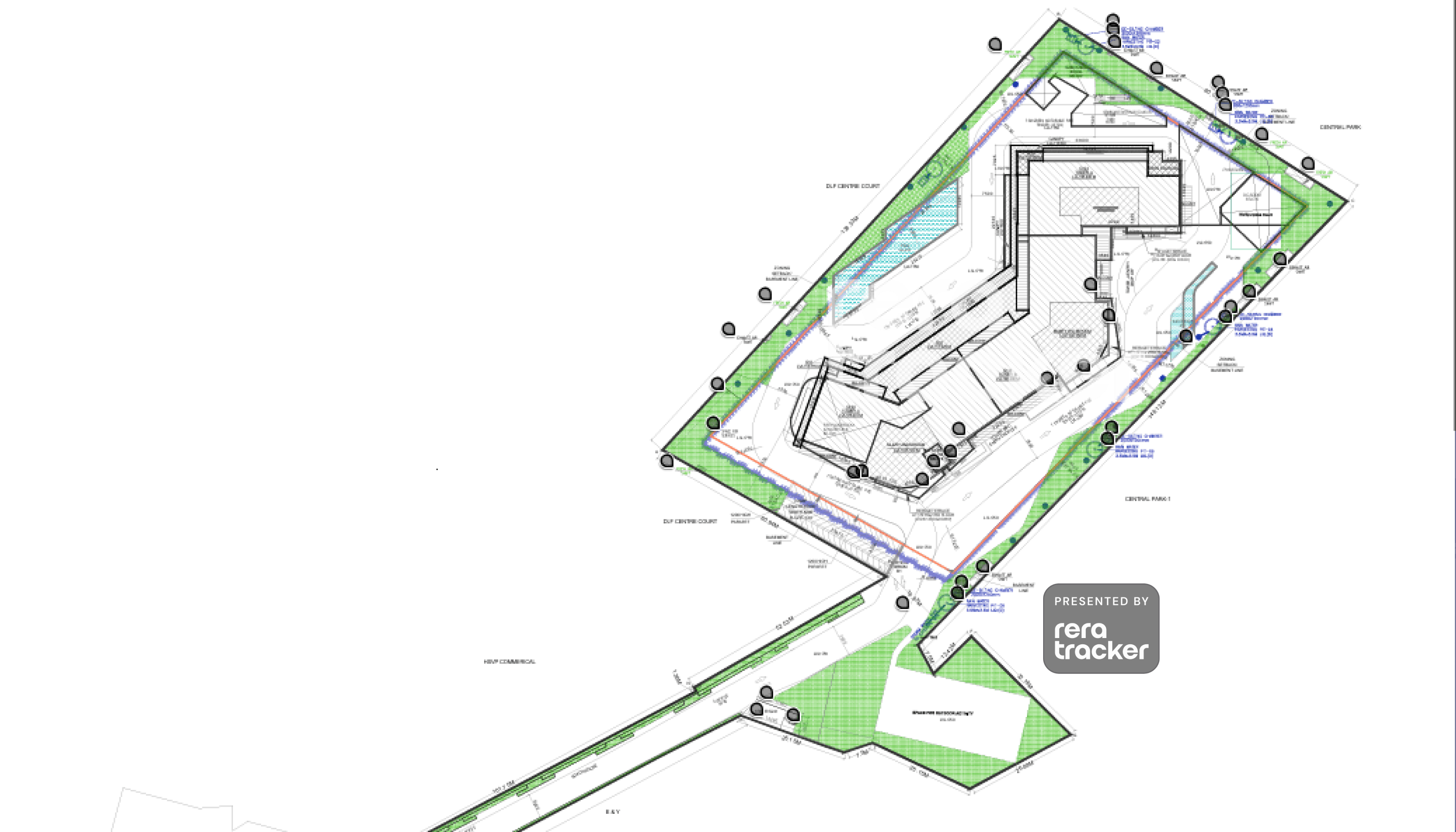 Experion One 42 (Golf Course Road) Gurgaon Experion One42 Masterplan