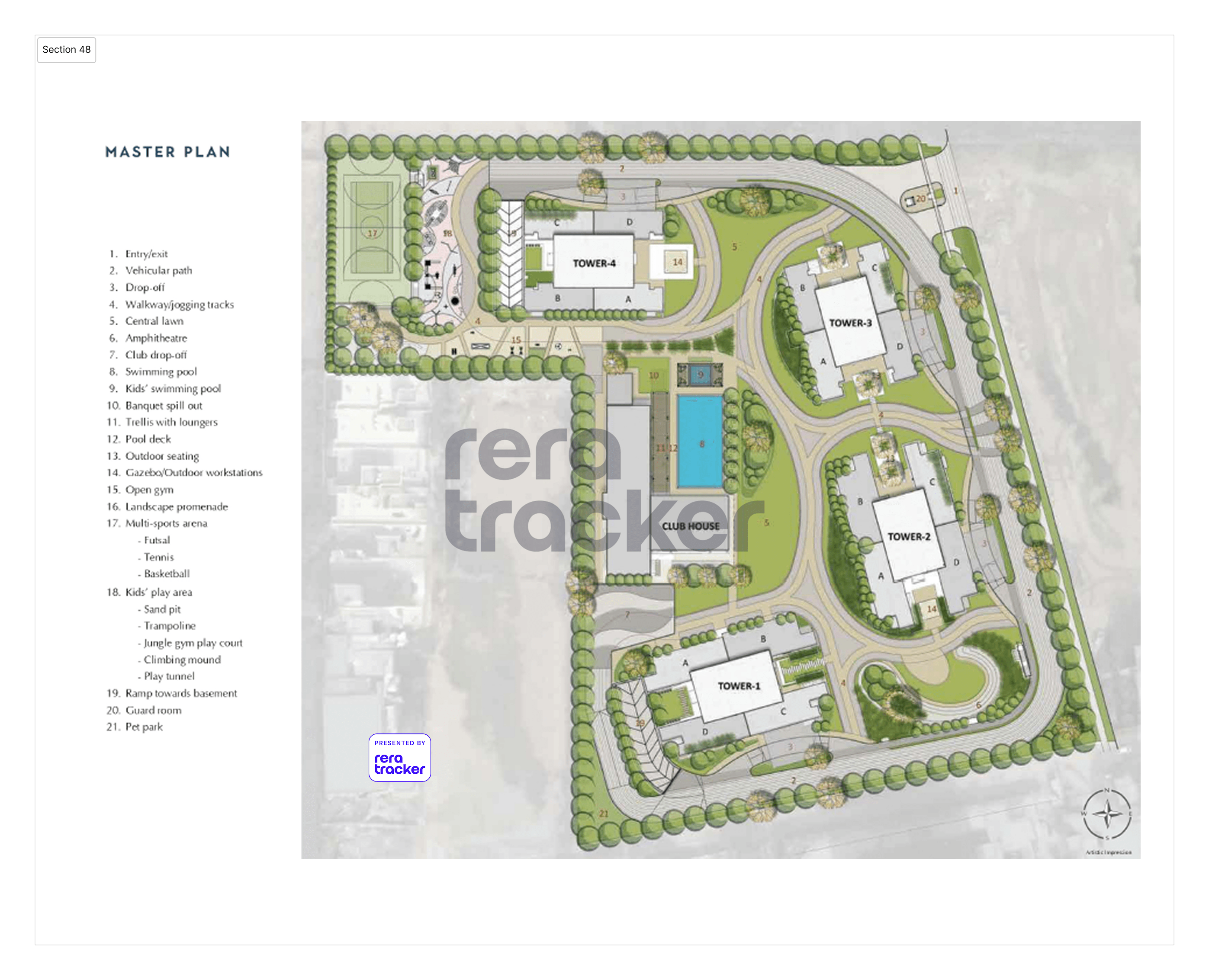 Emaar Amaris Sector 62, Gurgaon Emaar Amaris Masterplan