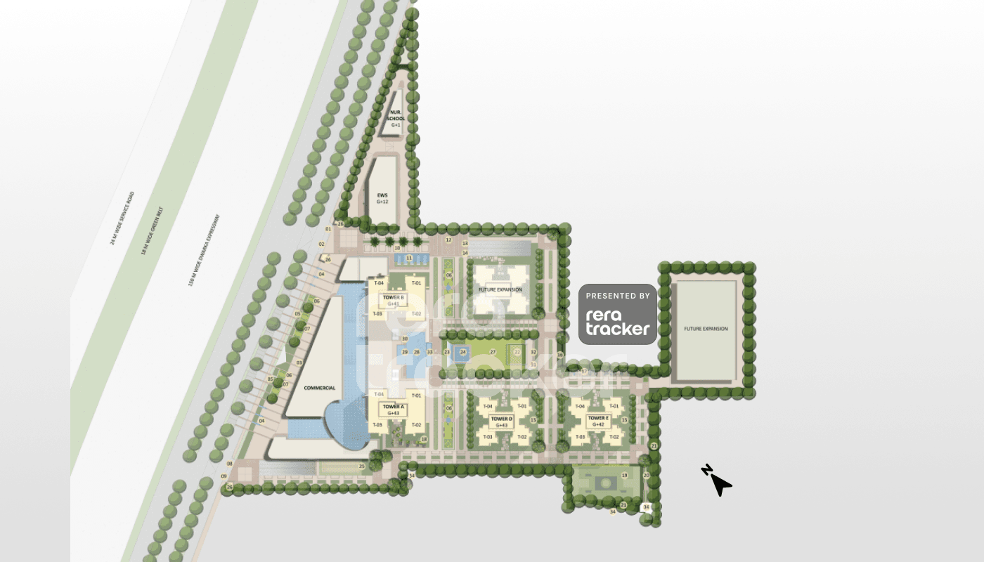 The Palatial Sector 104 Masterplan