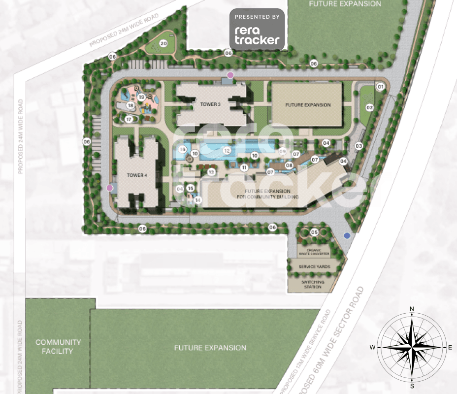 Sobha Crescent Masterplan