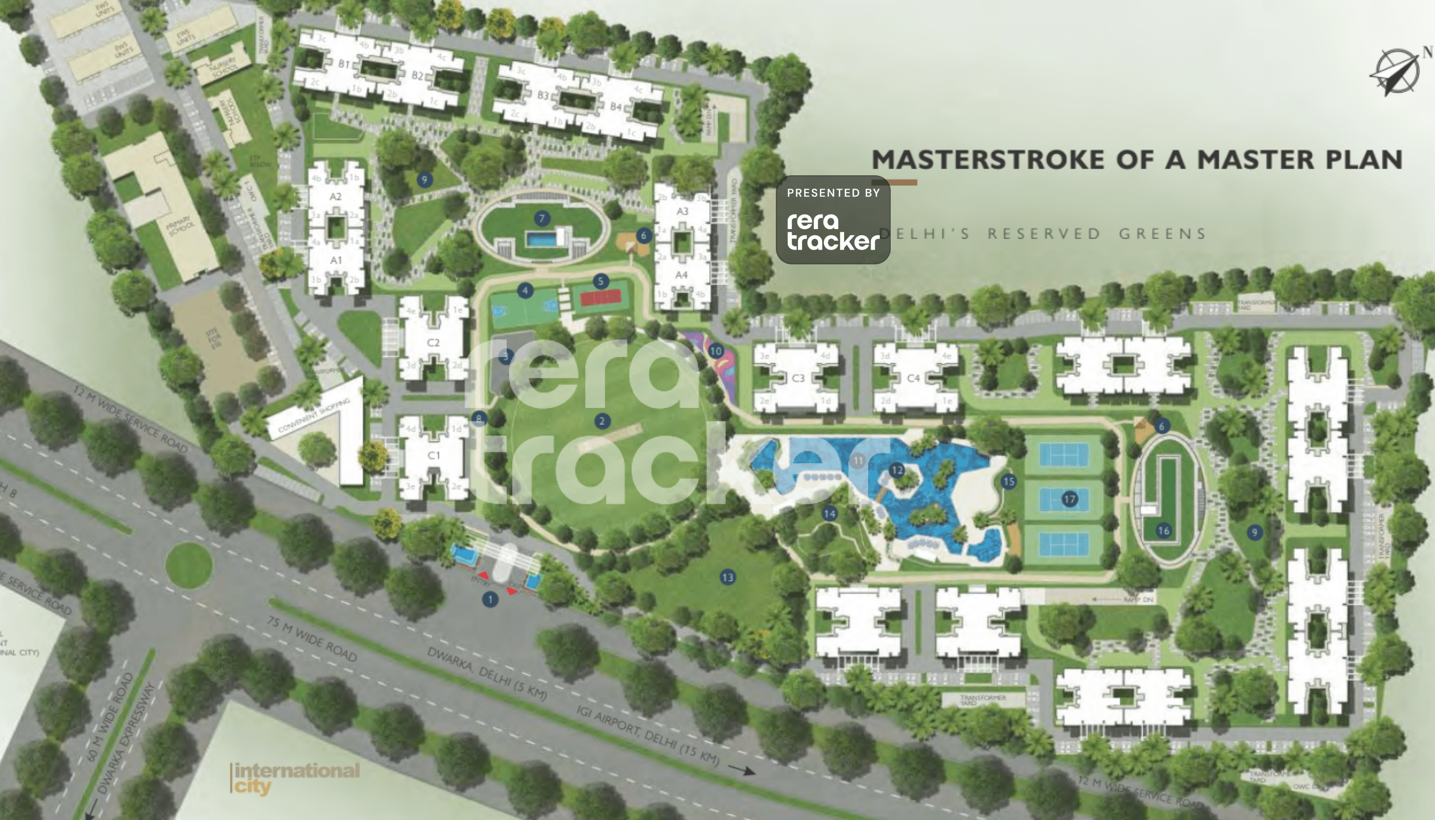 Sobha City, Phase-1, Part-1 Gurgaon Sobha City Masterplan