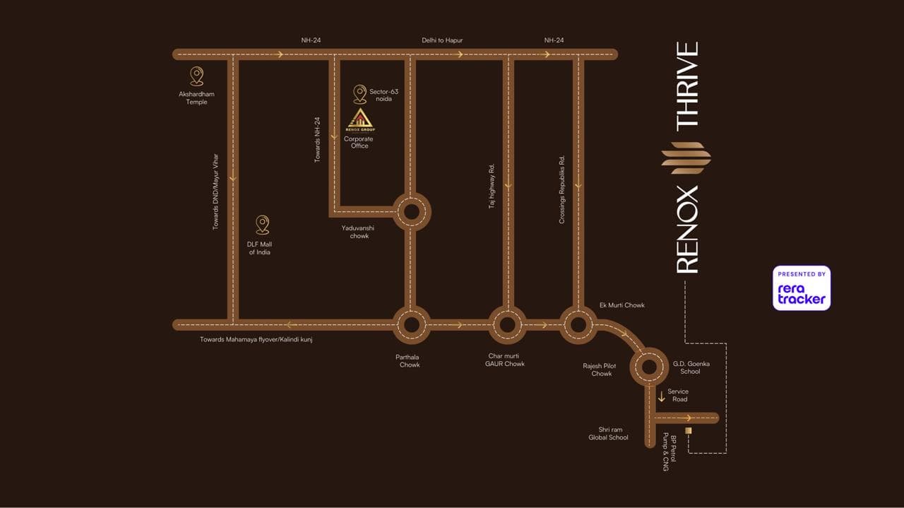 Renox Thrive Sector 10, Greater Noida Renox Thrive Location