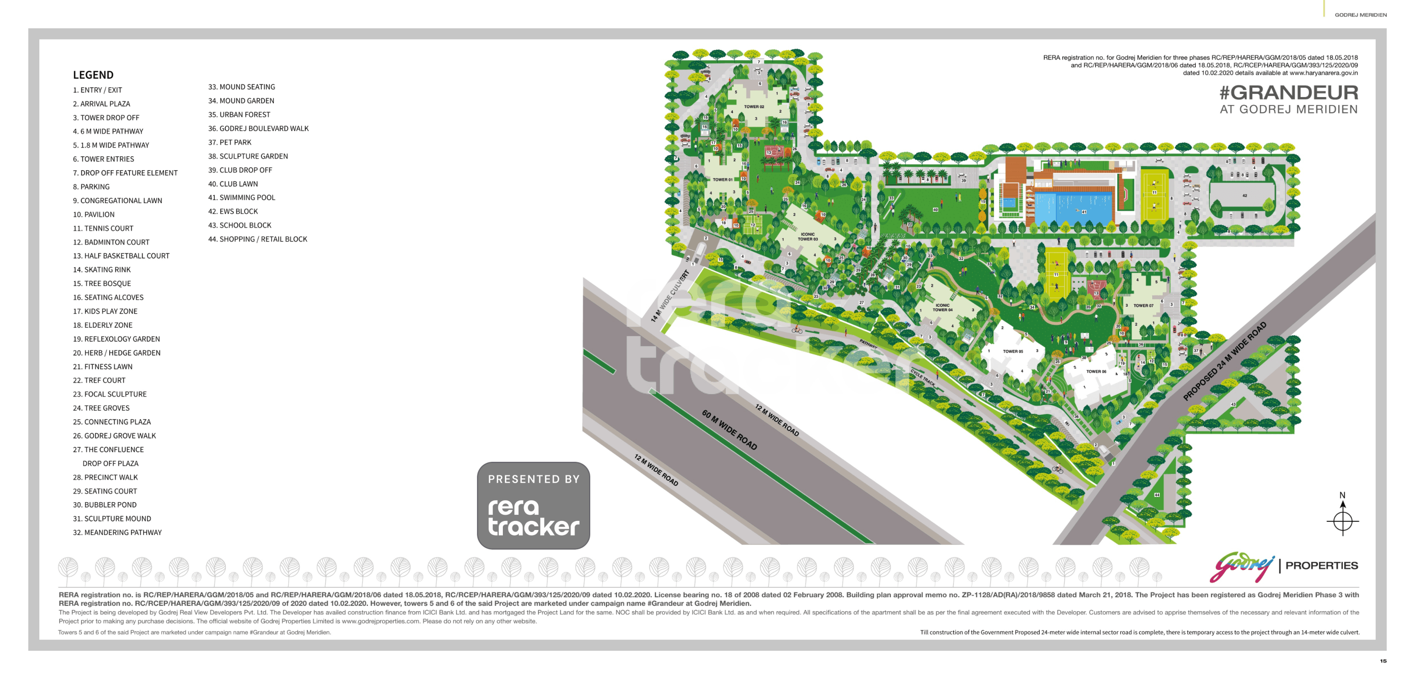 Godrej Meridien Phase 3 GURUGRAM, GURGAON Godrej Meridien Masterplan