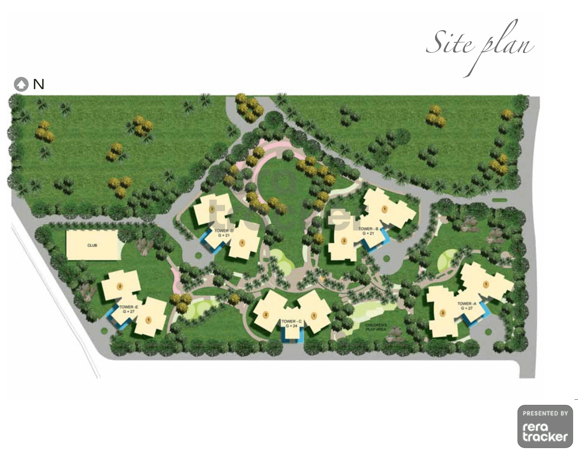 Pioneer Urban Presidia Sector 62, Gurgaon Presidia Masterplan - Site Plan