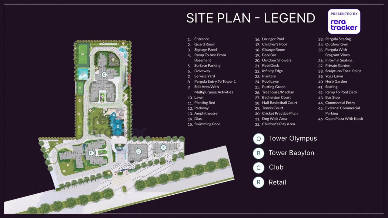 Saan Verdante Sector 95, Gurgaon SAAN Verdante MasterPlan