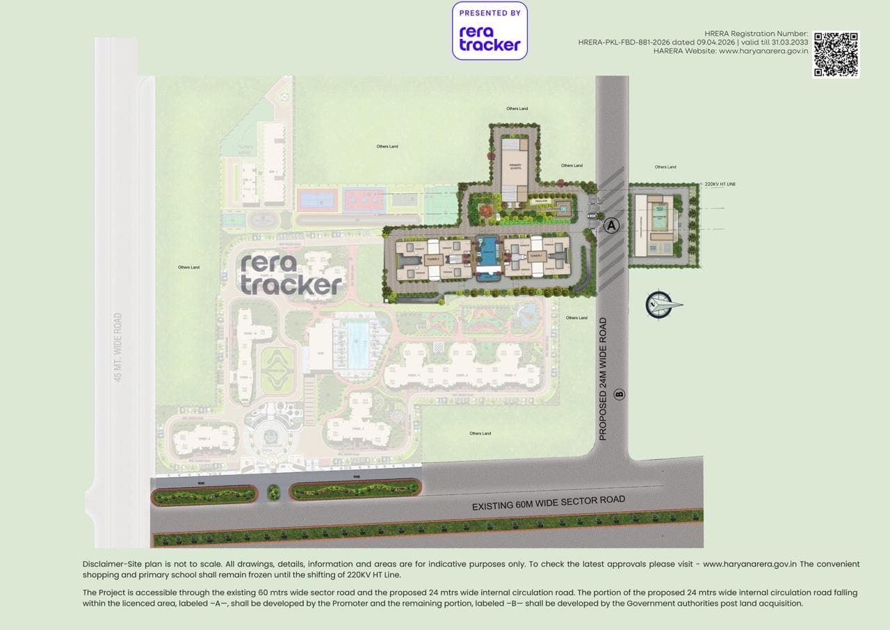 Skynest Towers Sector 80, Faridabad Skynest Towers MasterPlan