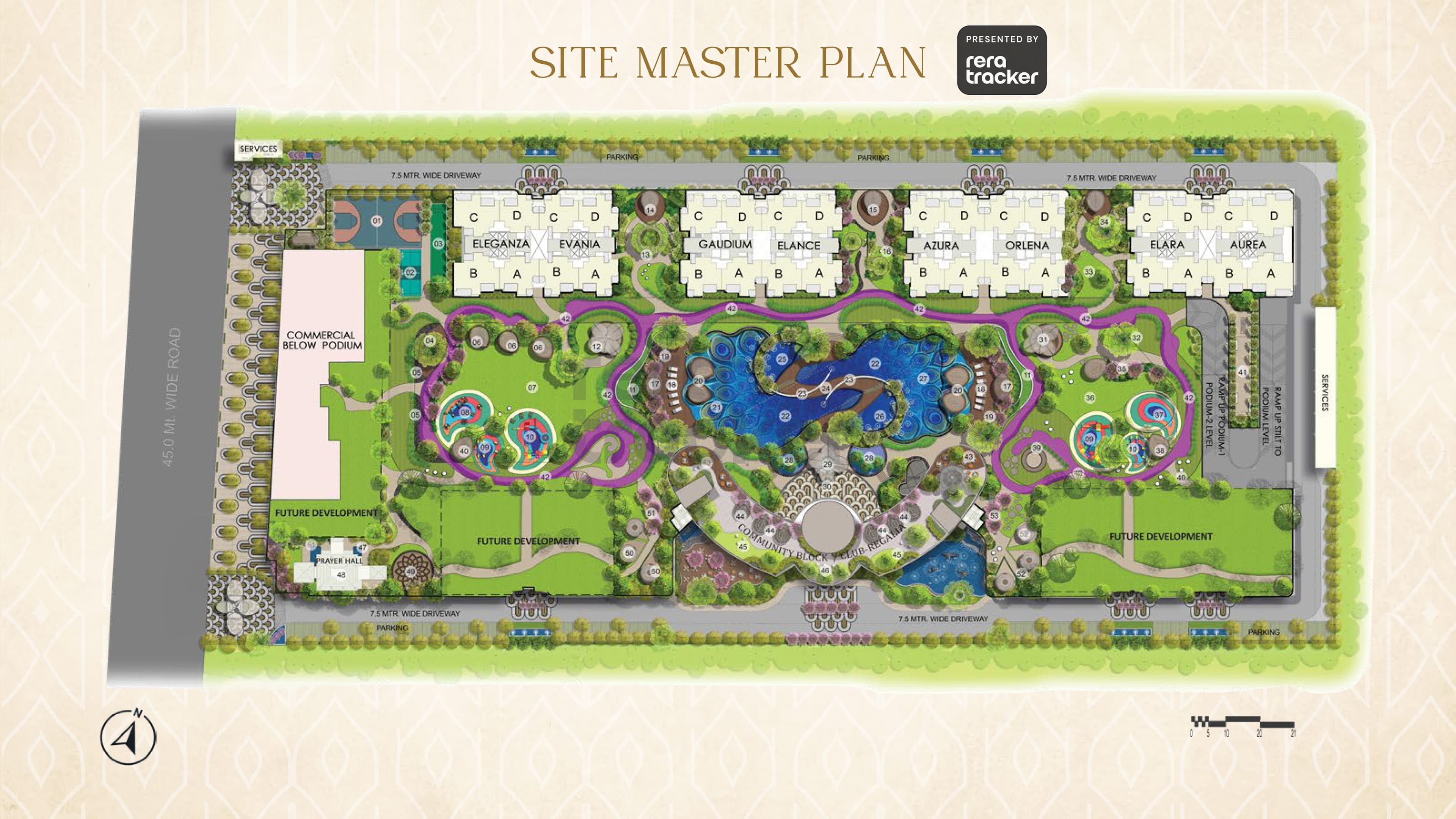 Gaur Alaris Phase 1 Sector 22D, Yamuna Expressway Gaur Alaris Masterplan