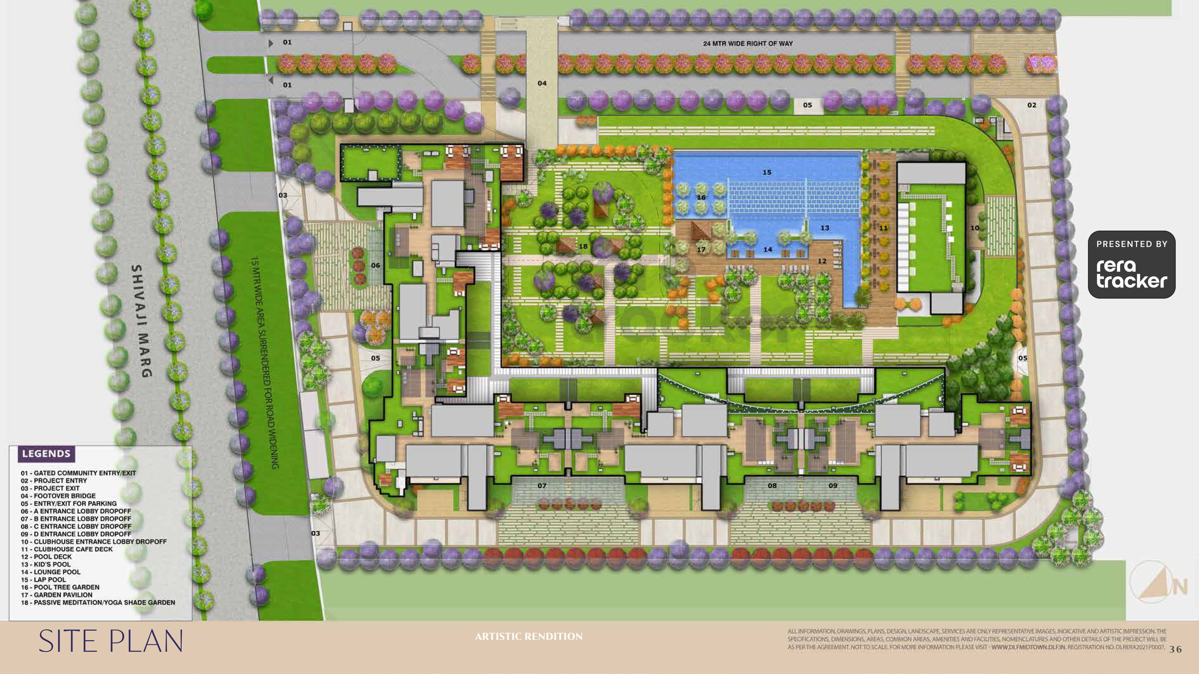 DLF One Midtown Moti Nagar, Delhi DLF One Midtown Masterplan