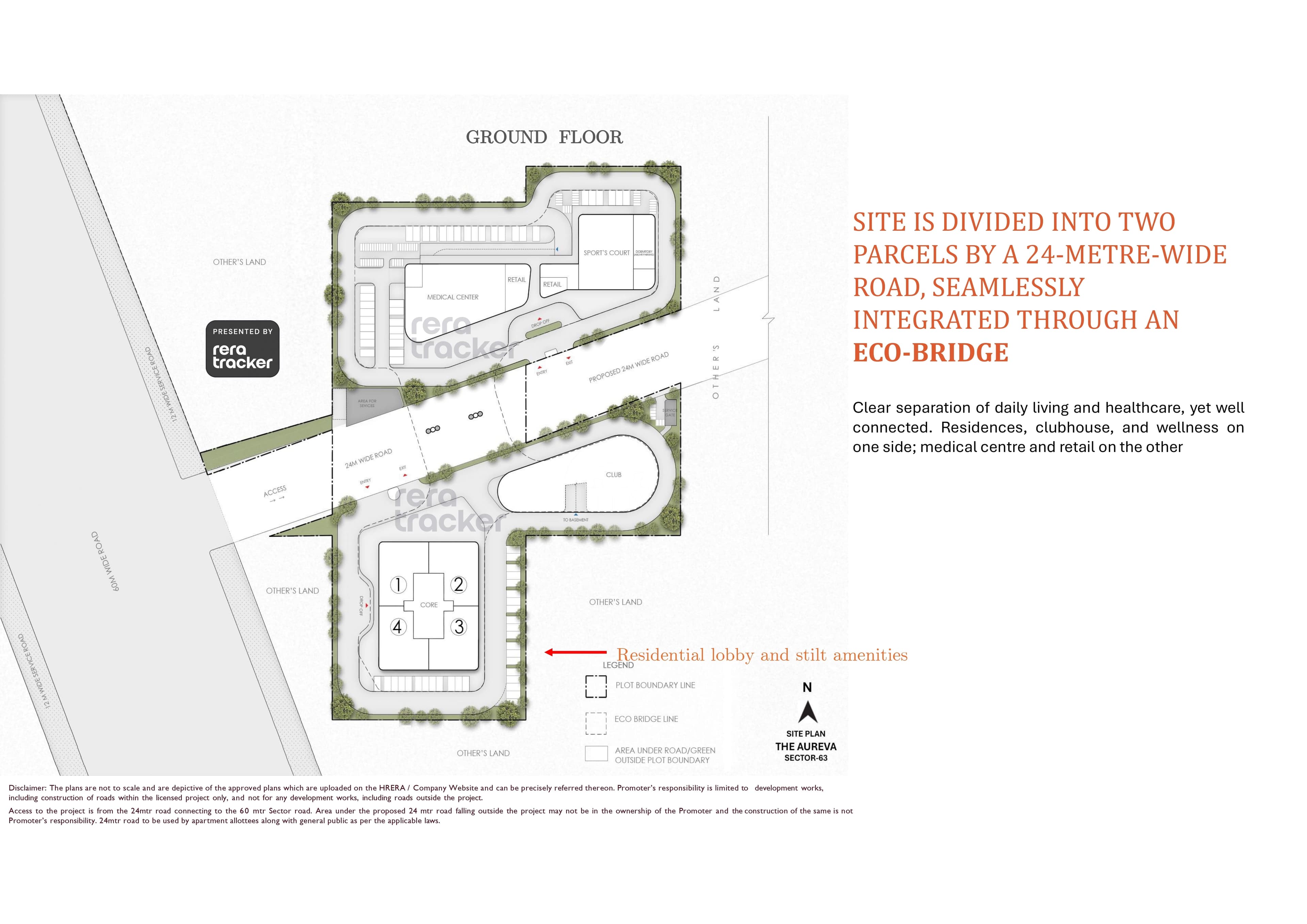 DLF The Aureva Sector 63, Gurgaon DLF The Aureva Masterplan