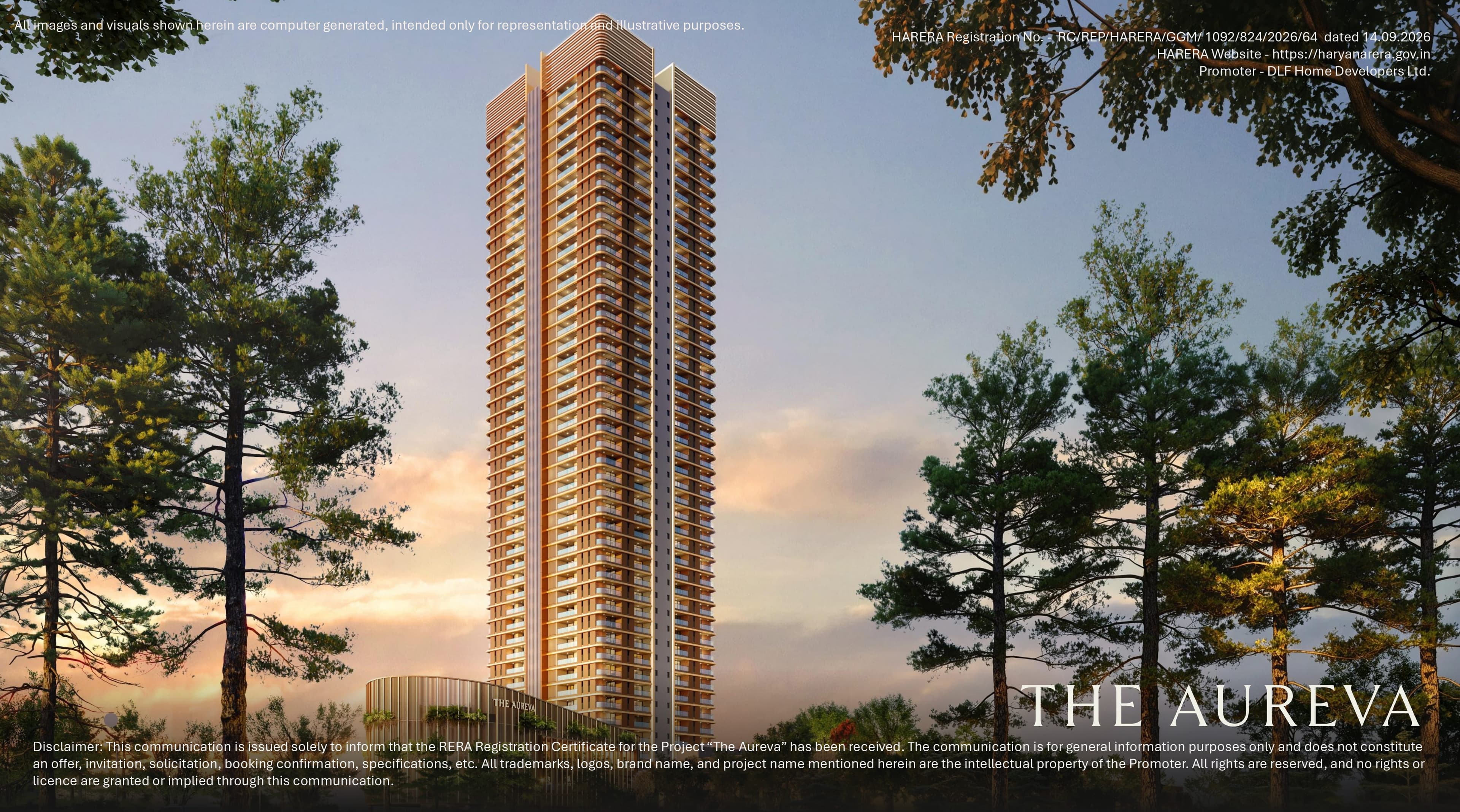 DLF The Aureva project image