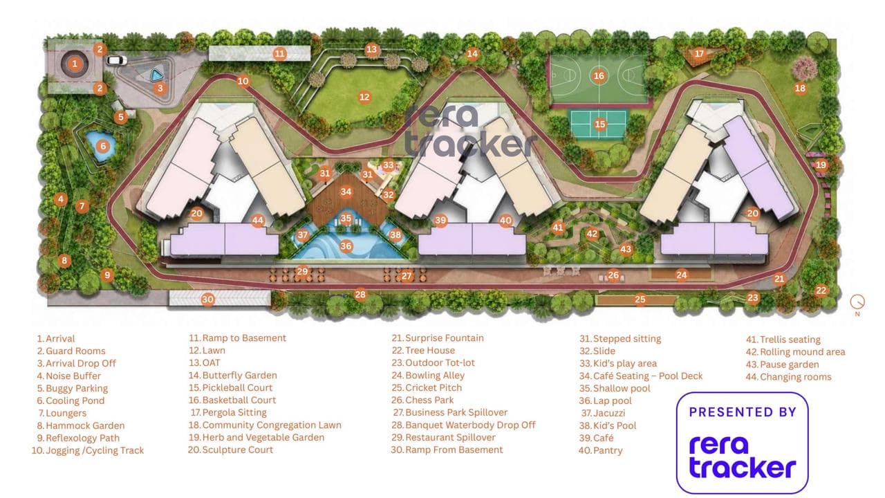 Leafsong Retreat By Hero Homes Sector MU, Greater Noida Leafsong Retreat By Hero Homes MasterPlan