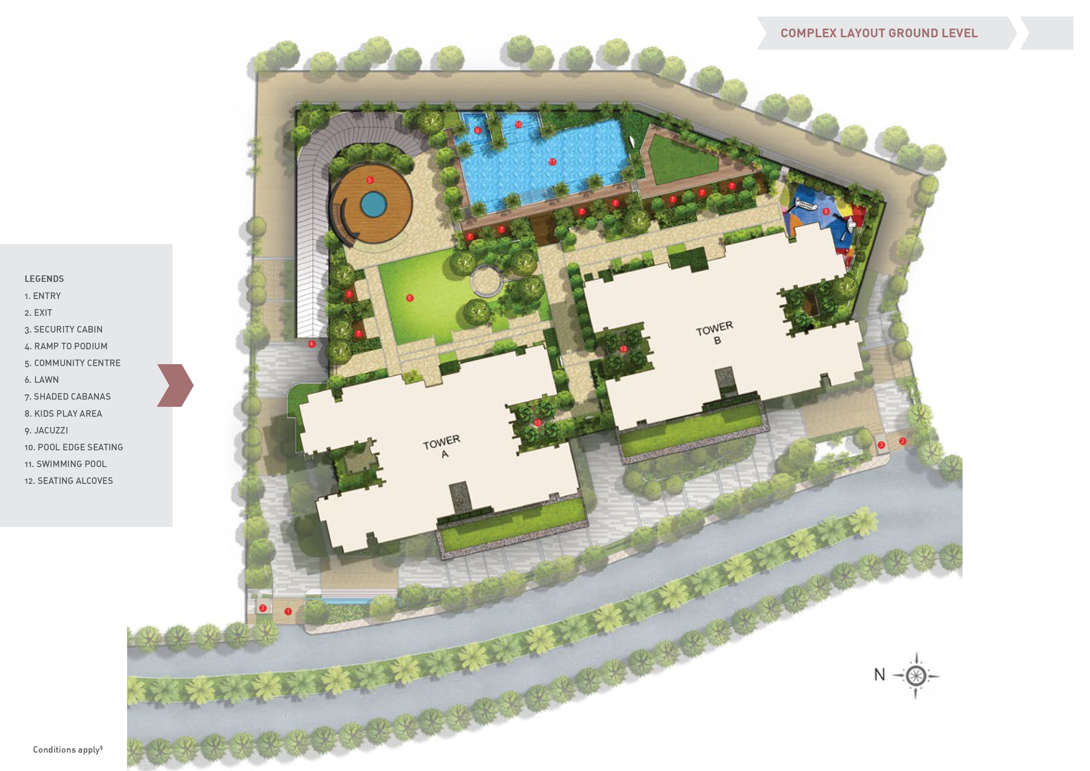 Kalpataru Vista Noida Layout 1