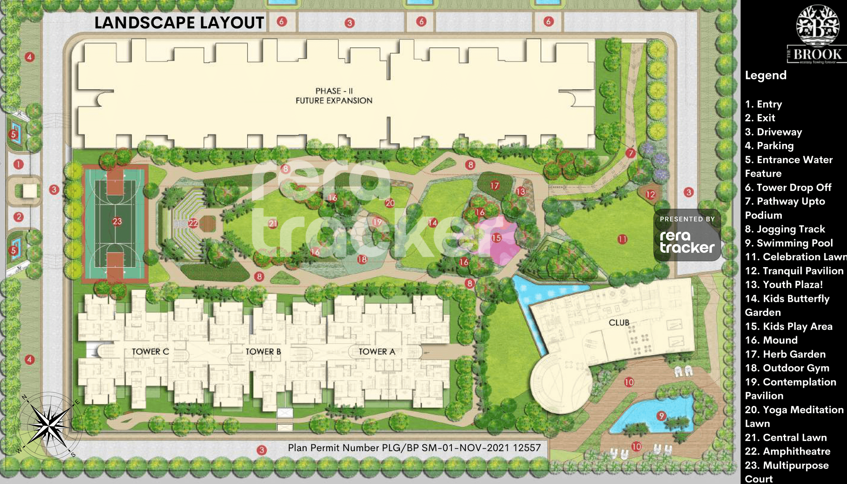 The Brook- Phase 1 Gautam Buddha Nagar, Uttar Pradesh The Brook Masterplan