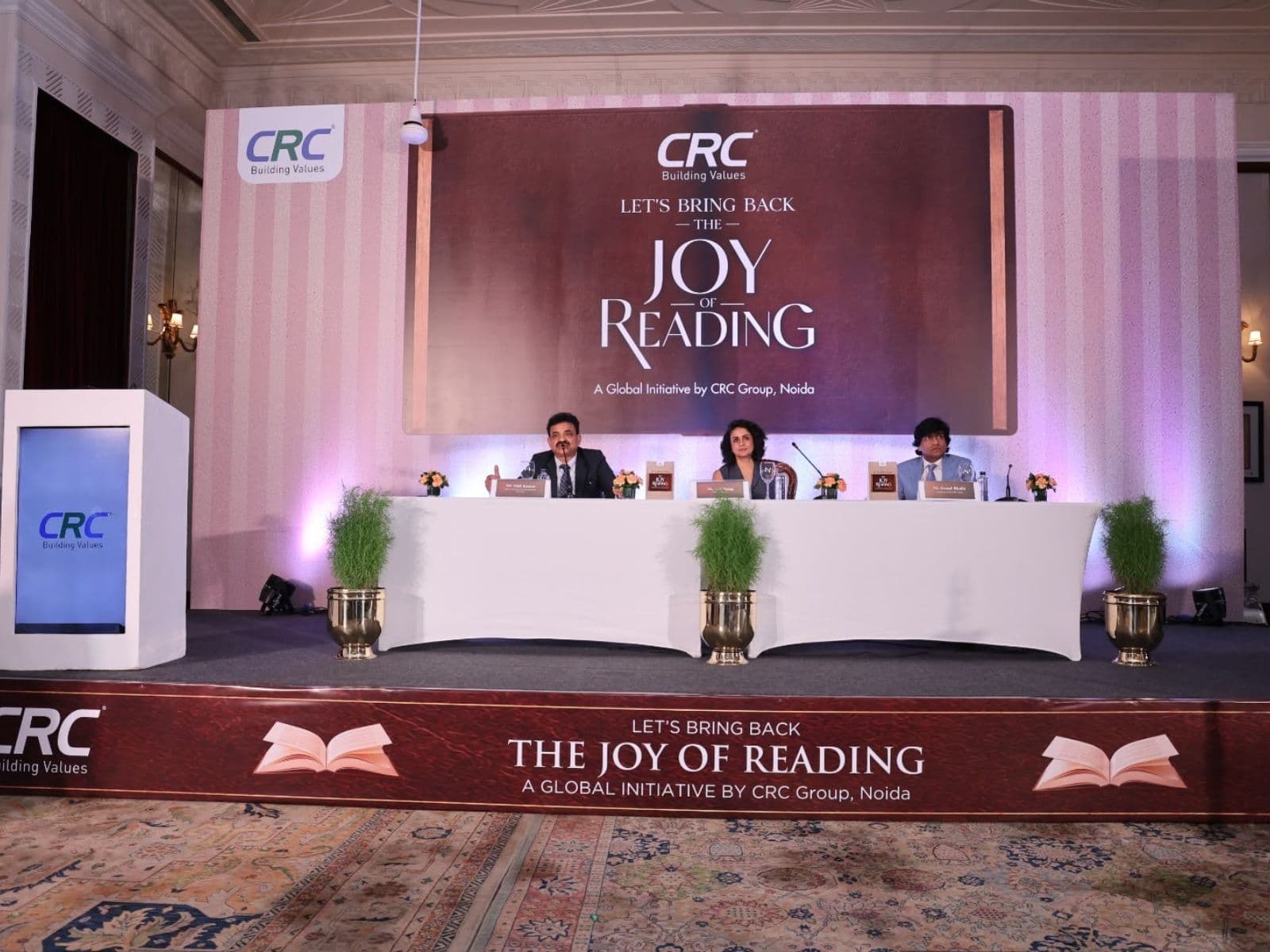 CRC Group, Noida: Developer Launches 'Joy of Reading' CSR Campaign, Cites No Project or RERA Data